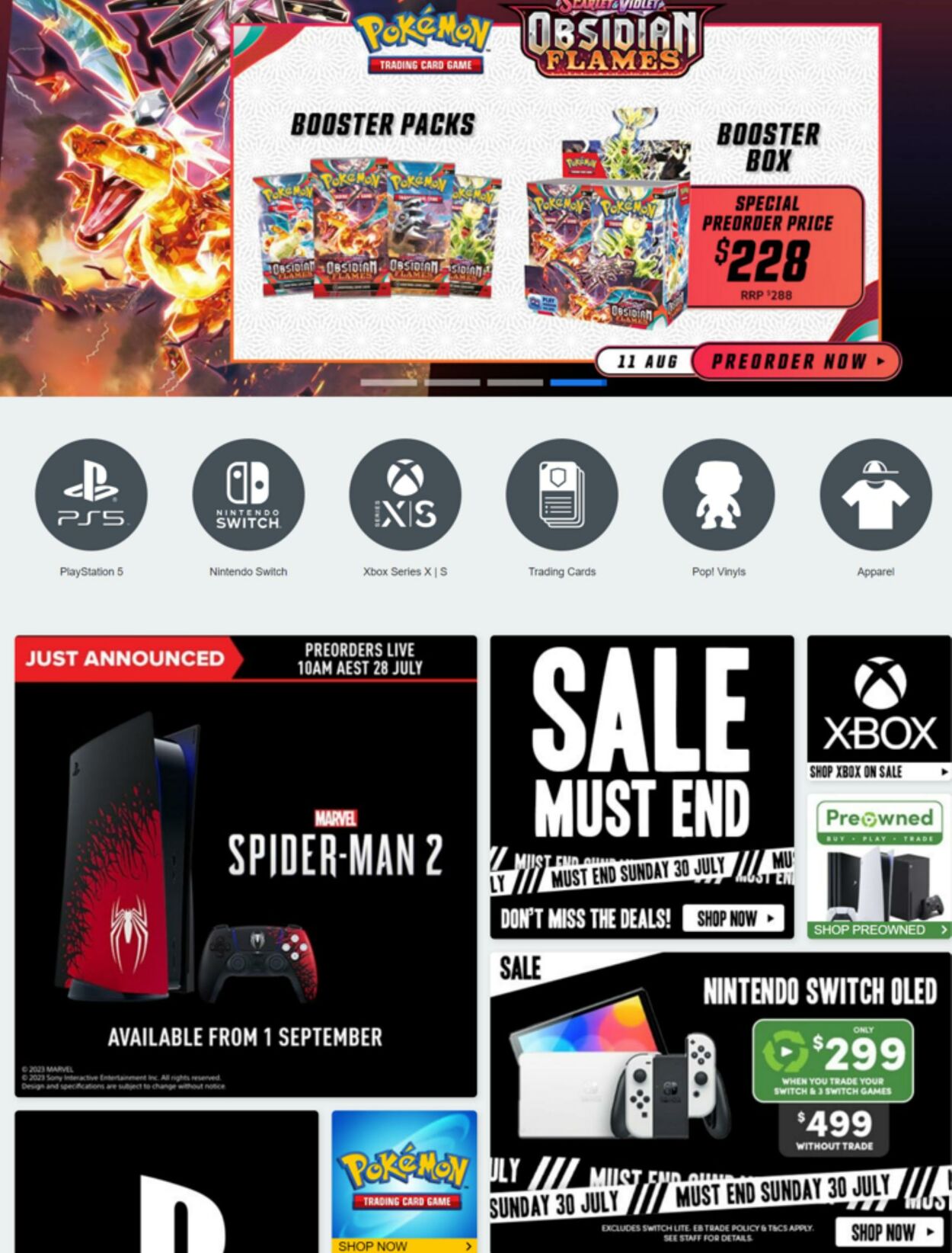 Catalogue EB Games 24.07.2023 - 13.08.2023