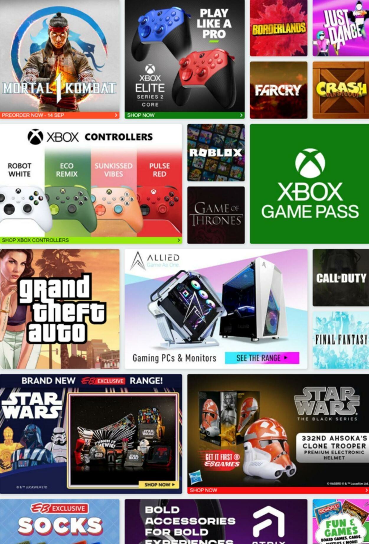 Catalogue EB Games 24.07.2023 - 13.08.2023