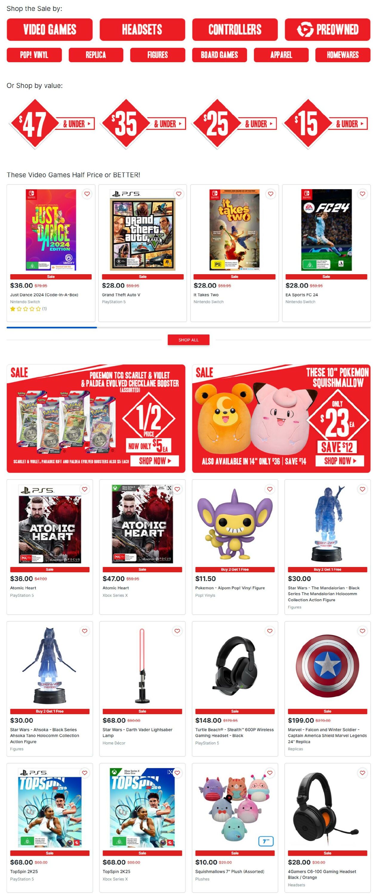 Catalogue EB Games 15.07.2024 - 31.07.2024