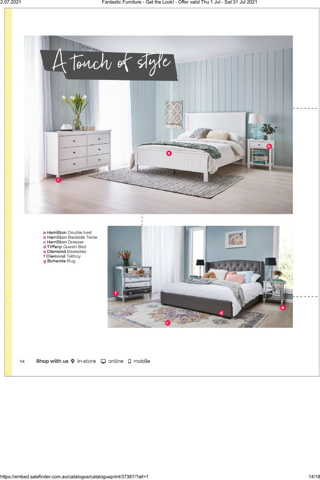 Catalogue Fantastic Furniture 01.07.2021 - 31.07.2021