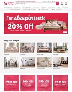 Catalogue Fantastic Furniture 22.07.2024 - 31.07.2024