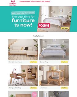 Catalogue Fantastic Furniture 27.03.2023 - 05.04.2023