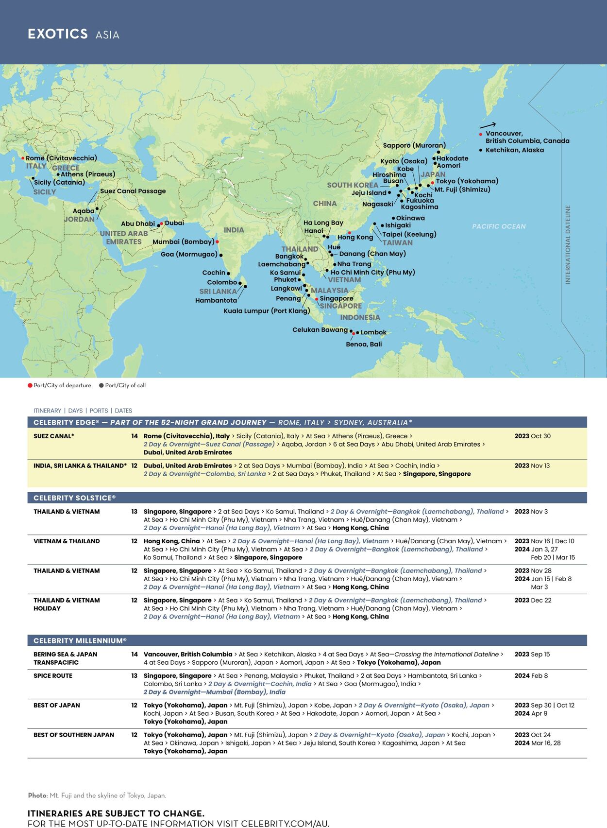 Catalogue Flight Center 26.06.2023 - 31.12.2023