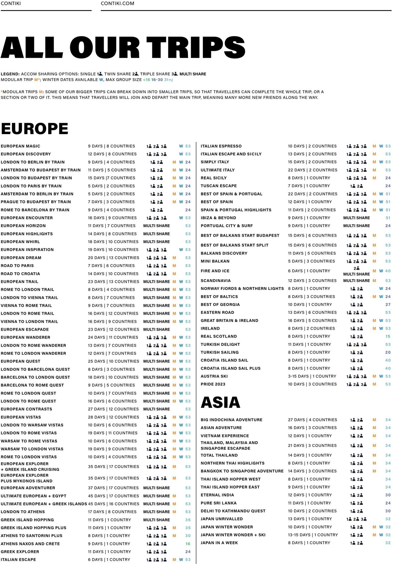 Catalogue Flight Center 1 Jun, 2023