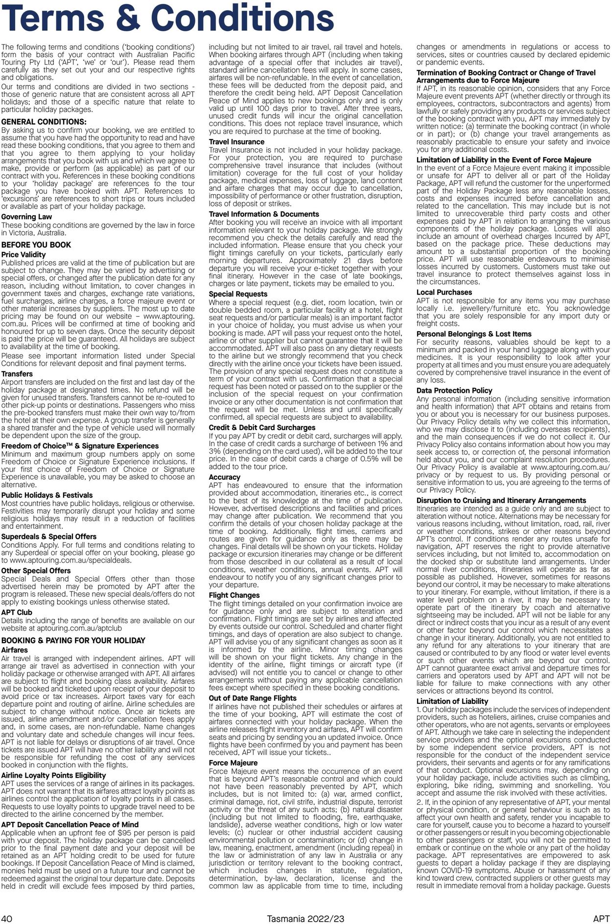 Catalogue Flight Center 01.01.2022 - 31.12.2023