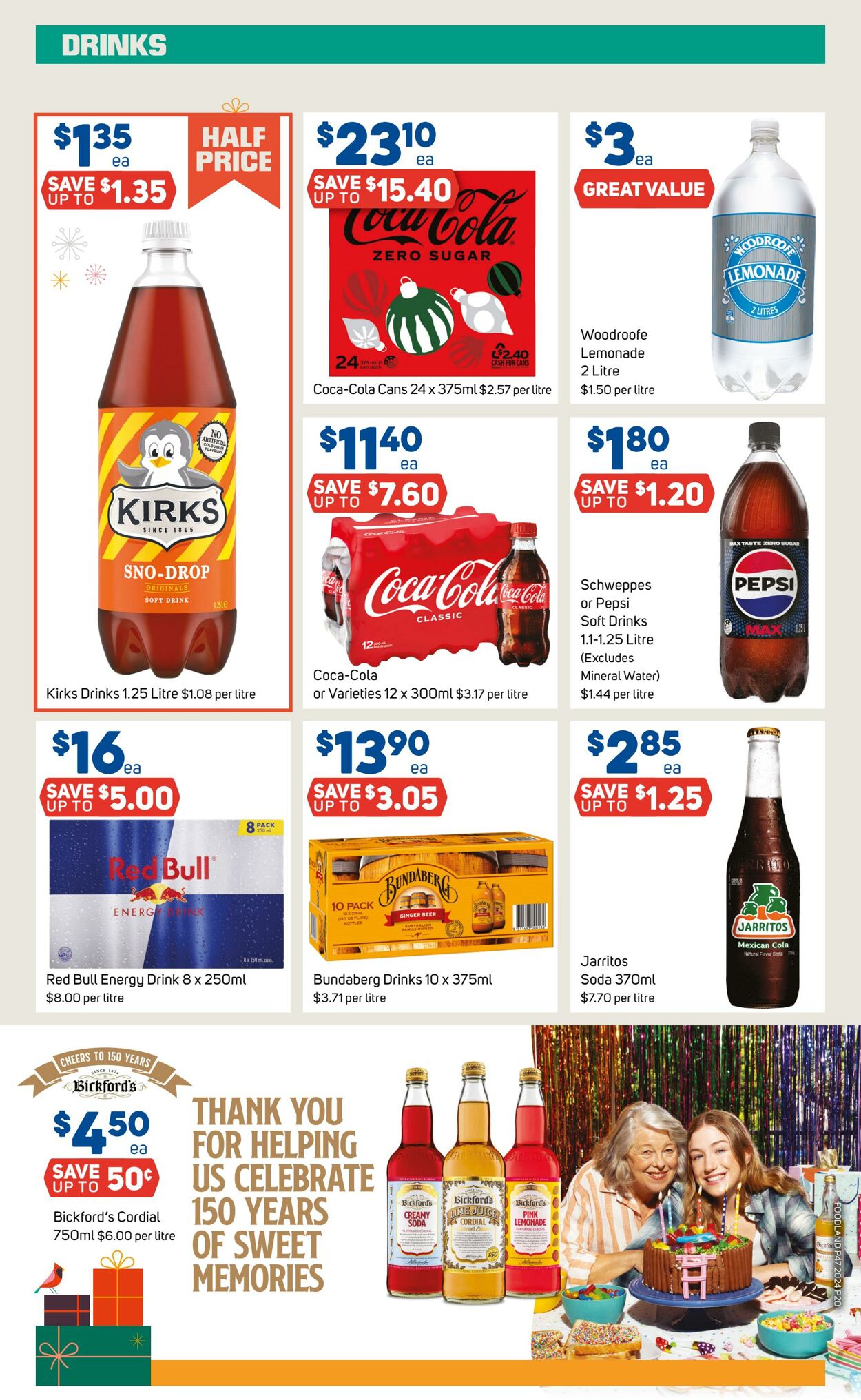 Catalogue Foodland 21.11.2024 - 08.12.2024