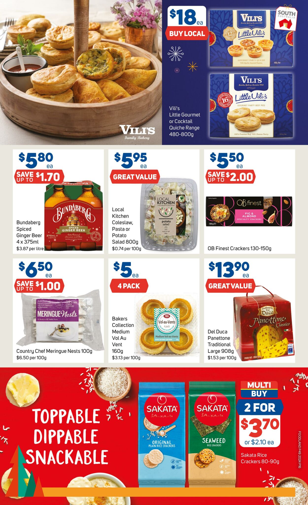 Catalogue Foodland 03.12.2024 - 15.12.2024