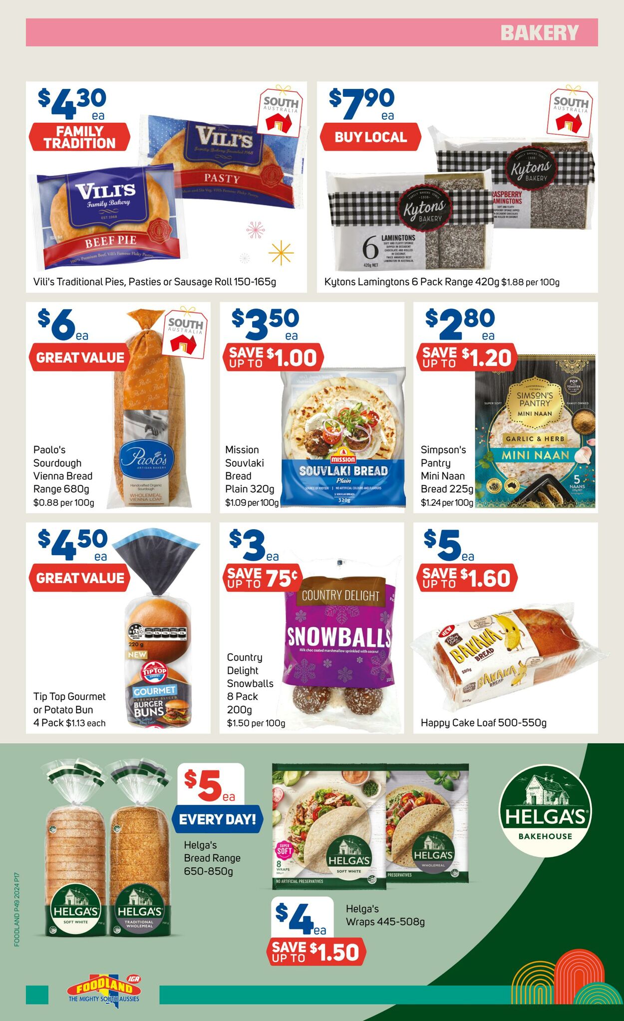 Catalogue Foodland 03.12.2024 - 15.12.2024