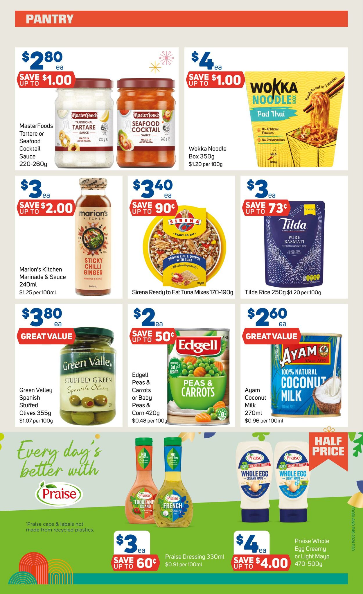 Catalogue Foodland 03.12.2024 - 15.12.2024