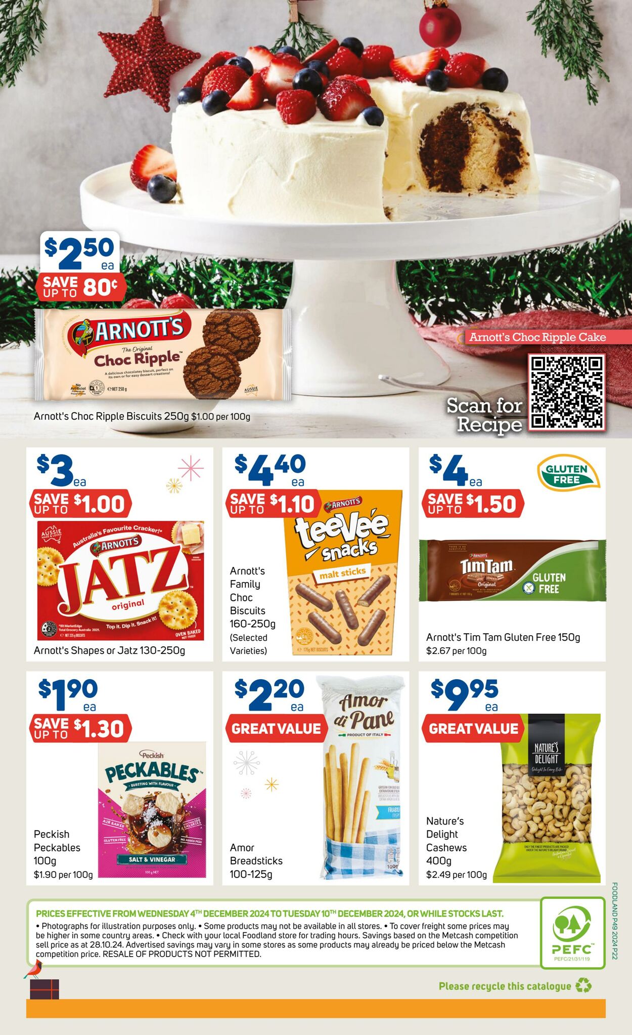 Catalogue Foodland 03.12.2024 - 15.12.2024