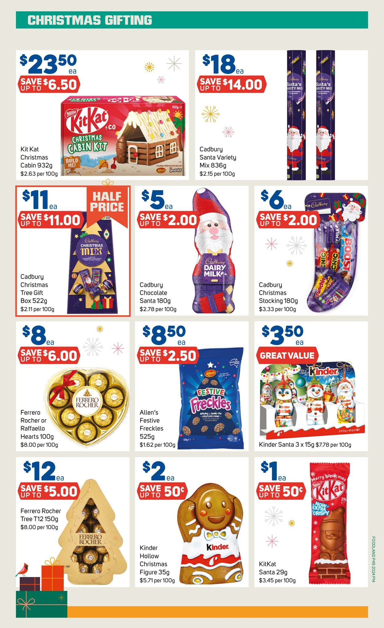 Catalogue Foodland 03.12.2024 - 15.12.2024