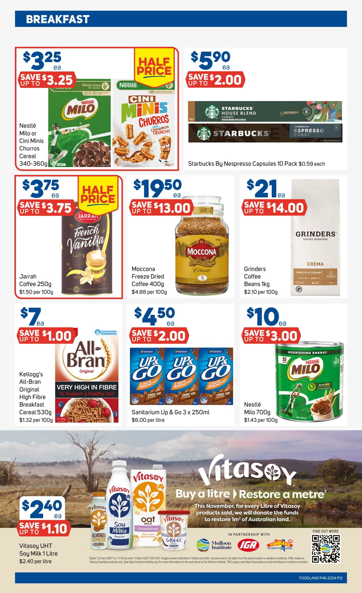 Catalogue Foodland 11.11.2024 - 24.11.2024