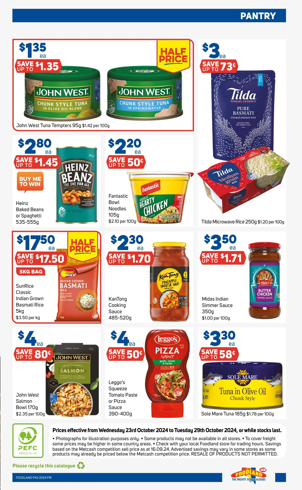 Catalogue Foodland 22.10.2024 - 10.11.2024