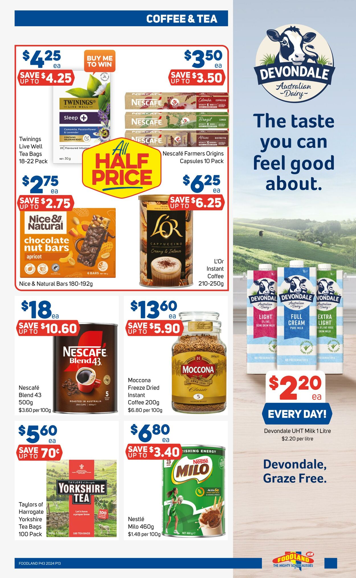 Catalogue Foodland 22.10.2024 - 10.11.2024