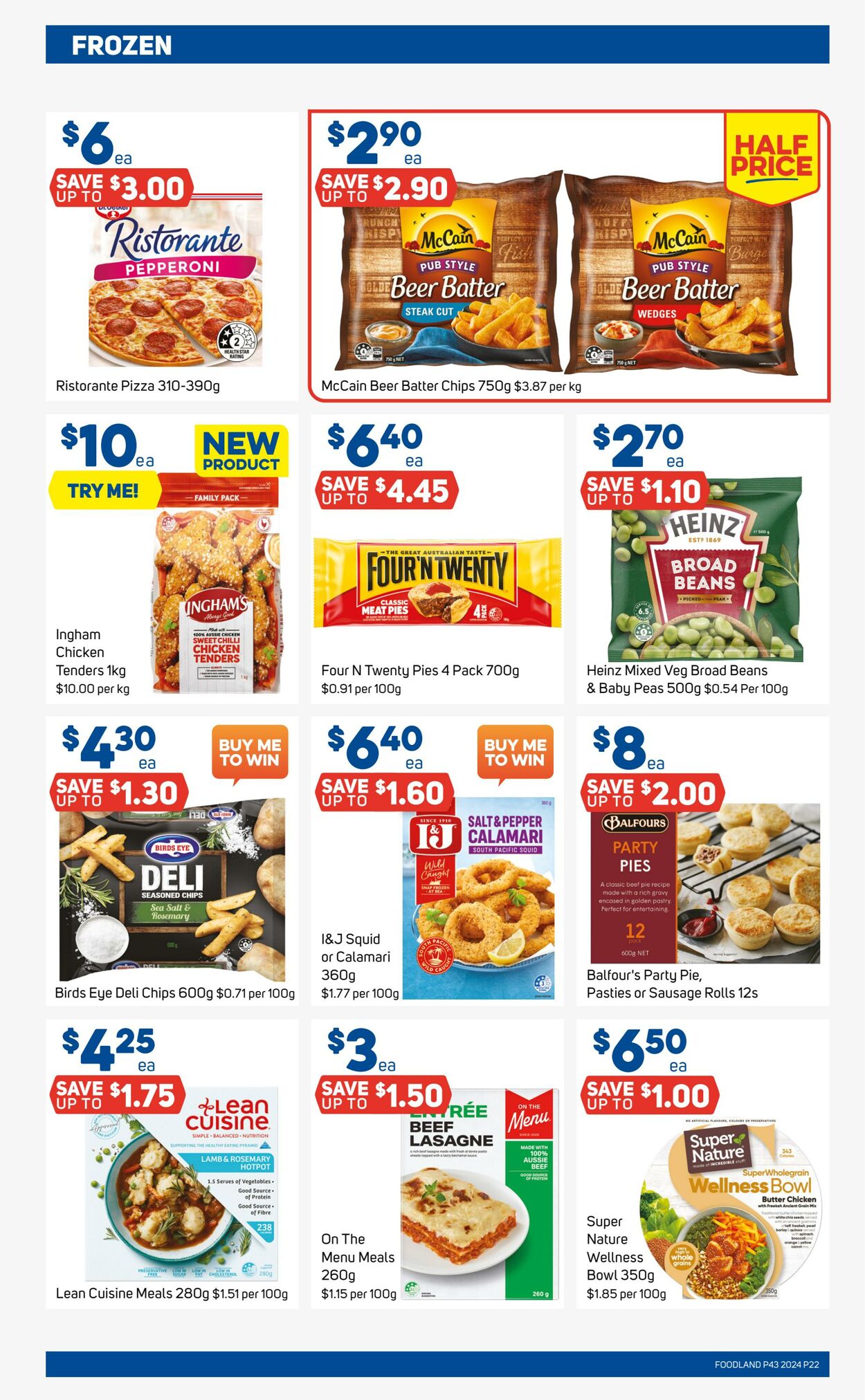 Catalogue Foodland 22.10.2024 - 10.11.2024