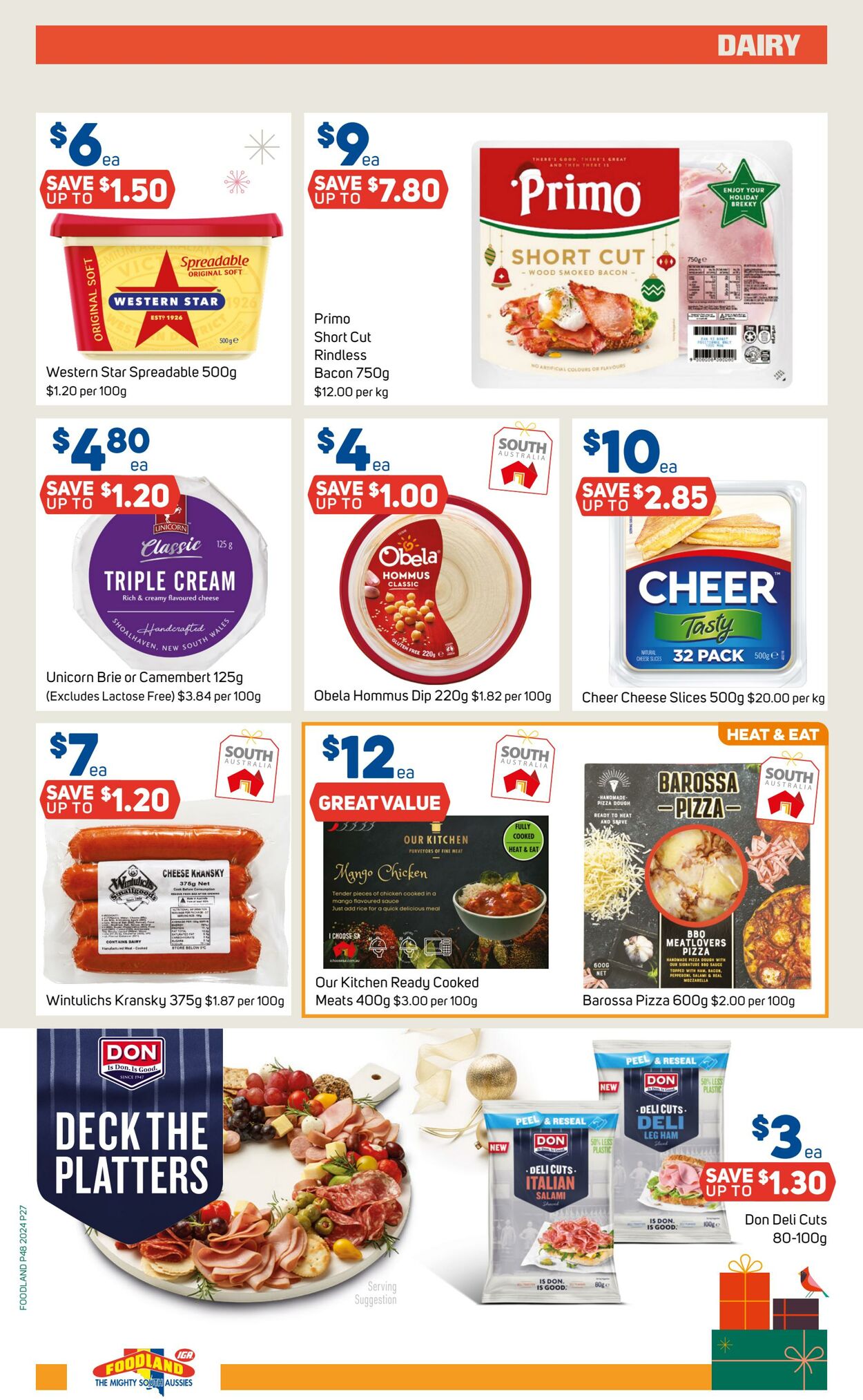 Catalogue Foodland 25.11.2024 - 08.12.2024