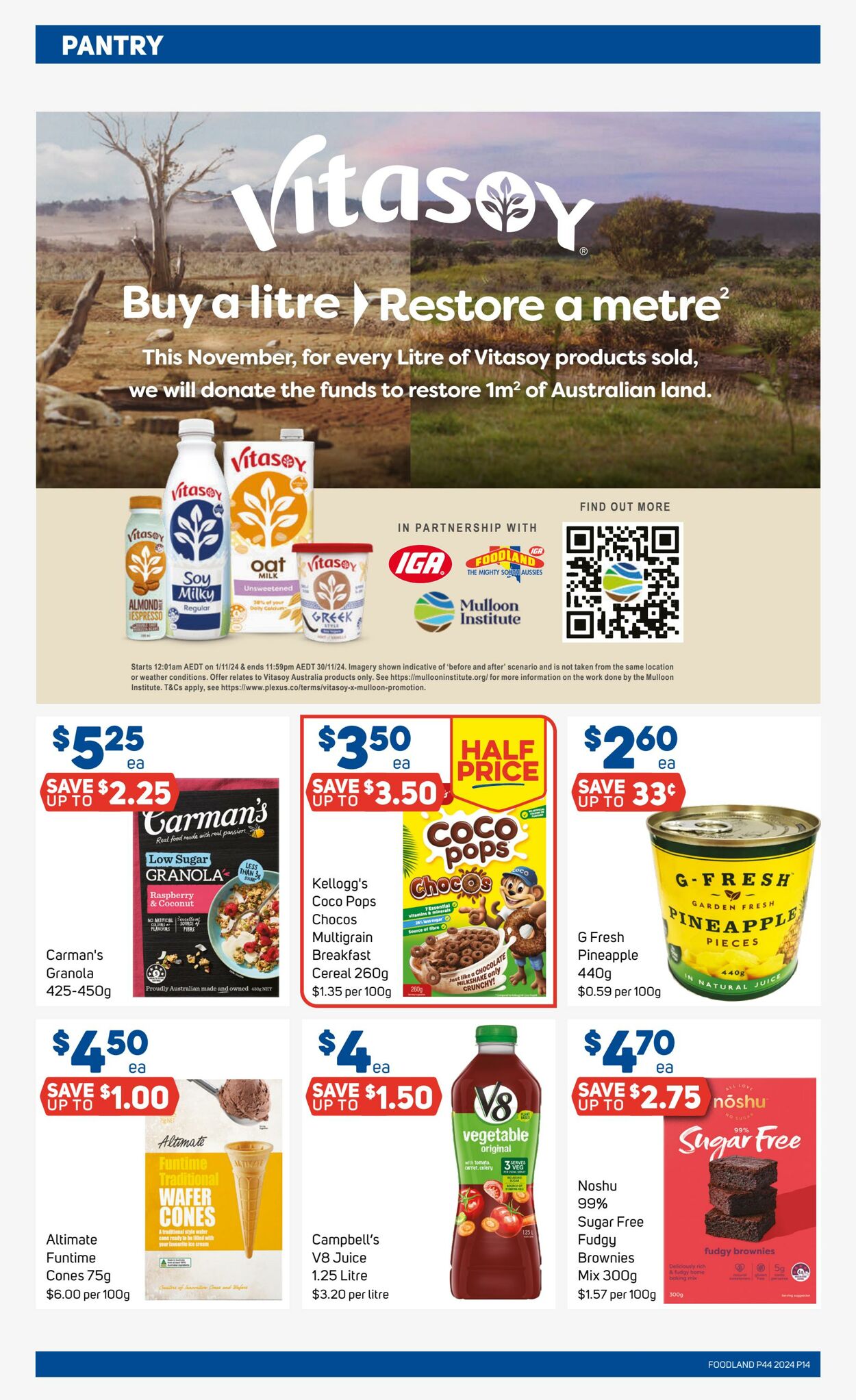 Catalogue Foodland 28.10.2024 - 10.11.2024