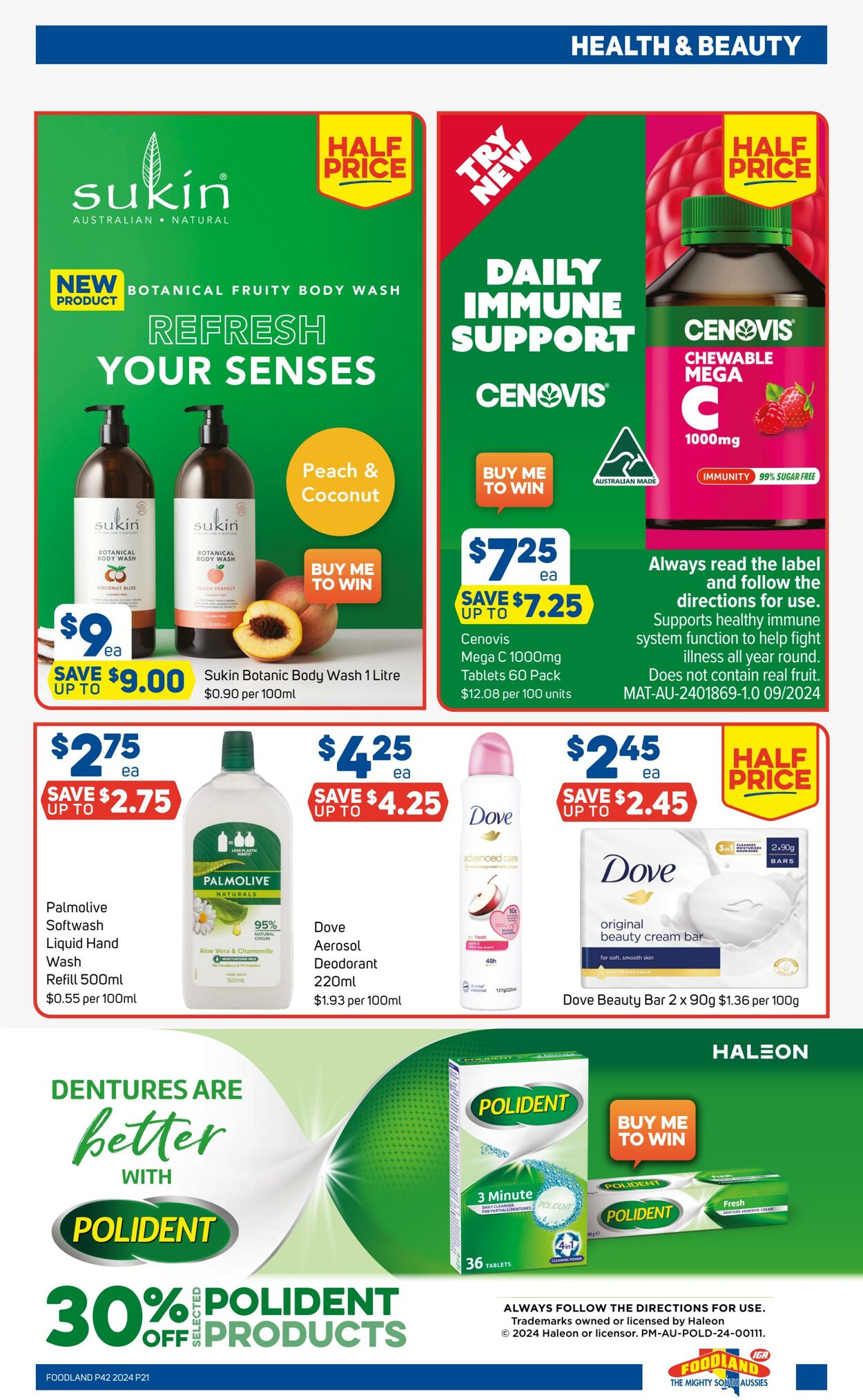 Catalogue Foodland 16.10.2024 - 10.11.2024