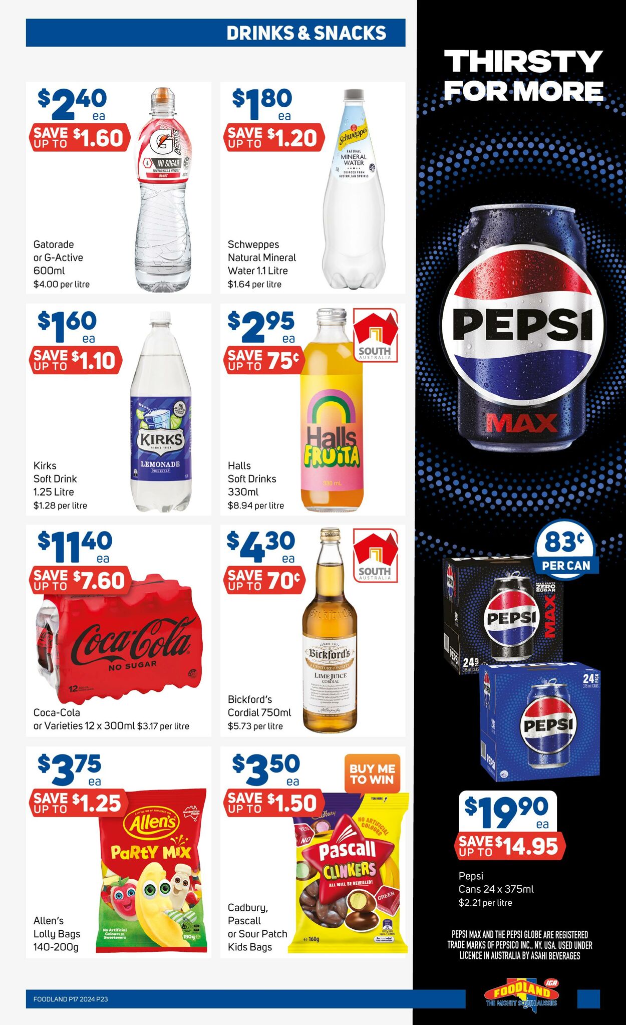 Catalogue Foodland 23.04.2024 - 30.04.2024