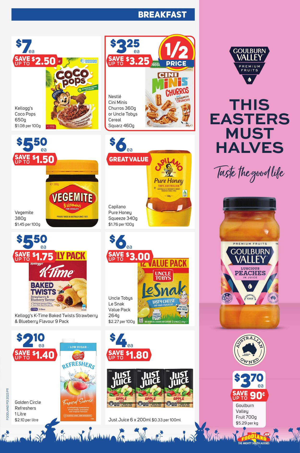 Catalogue Foodland 29.03.2023 - 04.04.2023