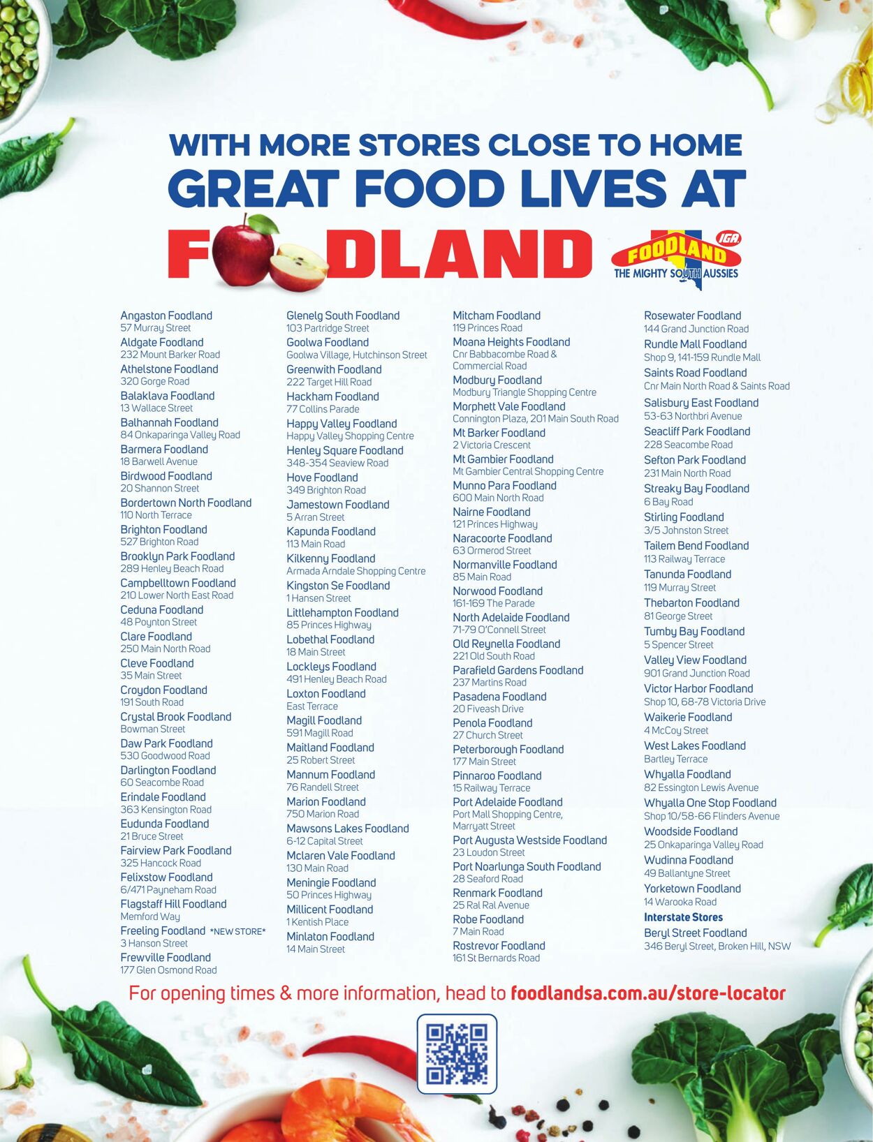 Catalogue Foodland 05.12.2022 - 31.03.2023