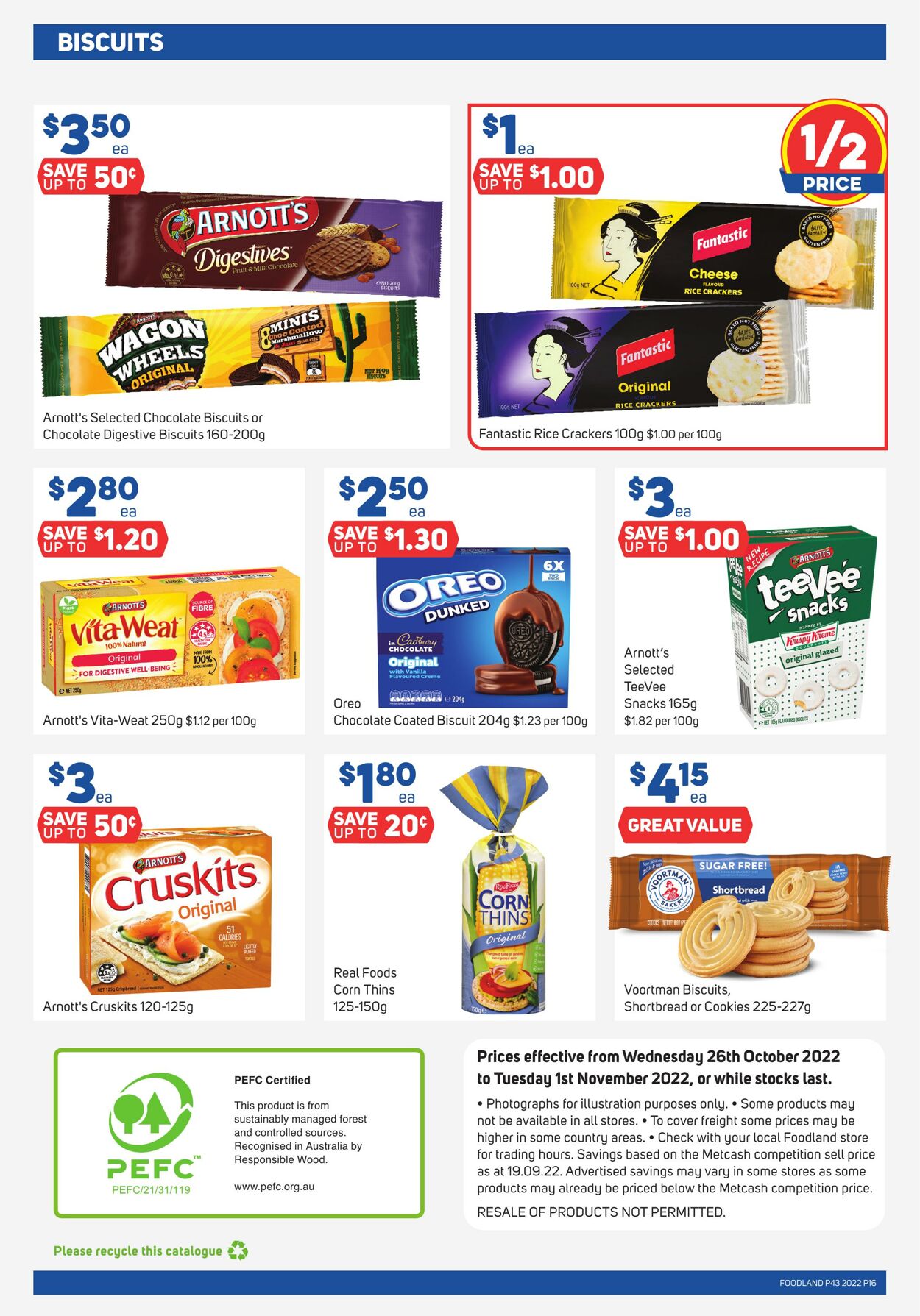 Catalogue Foodland 26.10.2022 - 01.11.2022