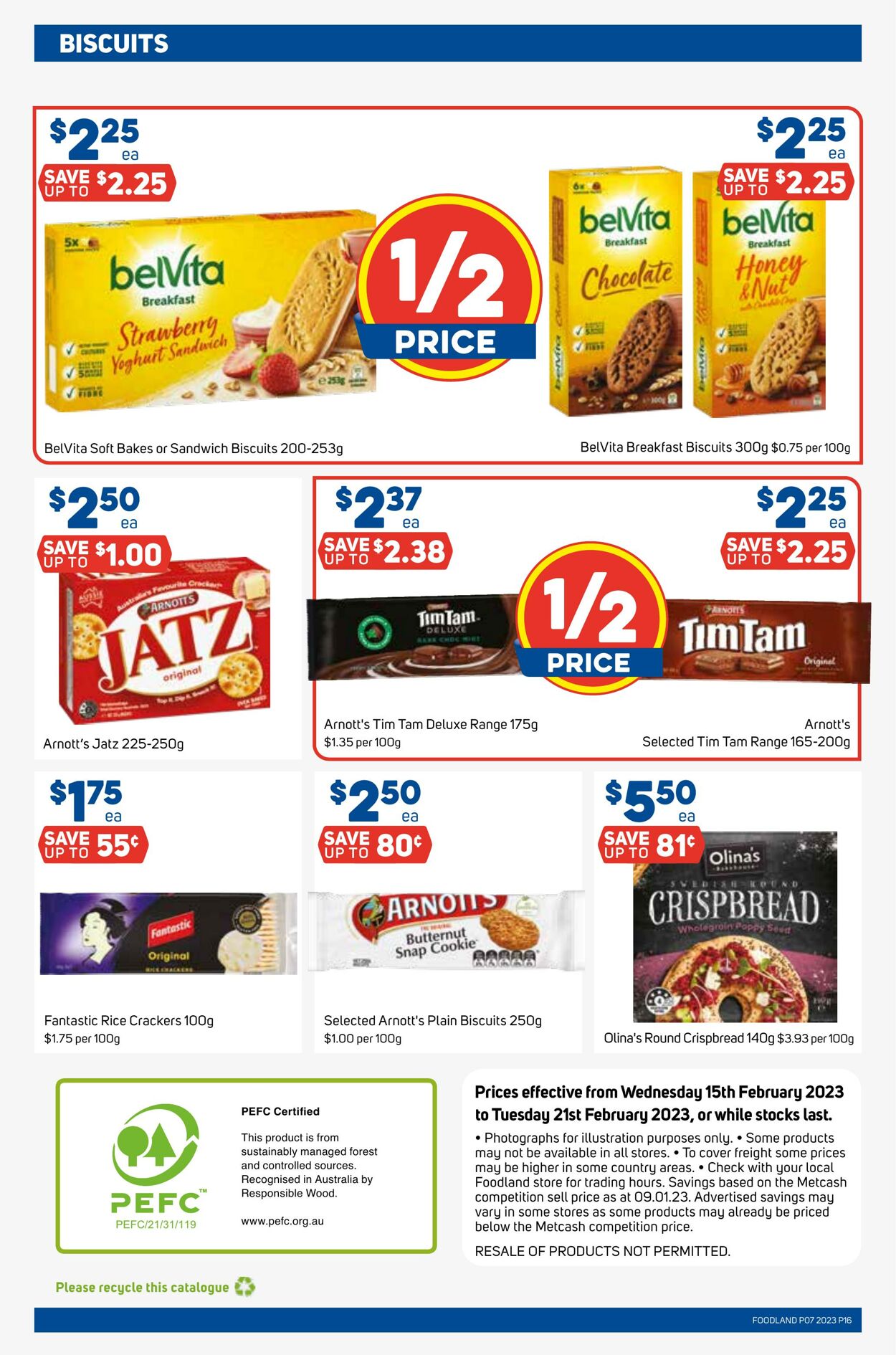 Catalogue Foodland 15.02.2023 - 21.02.2023