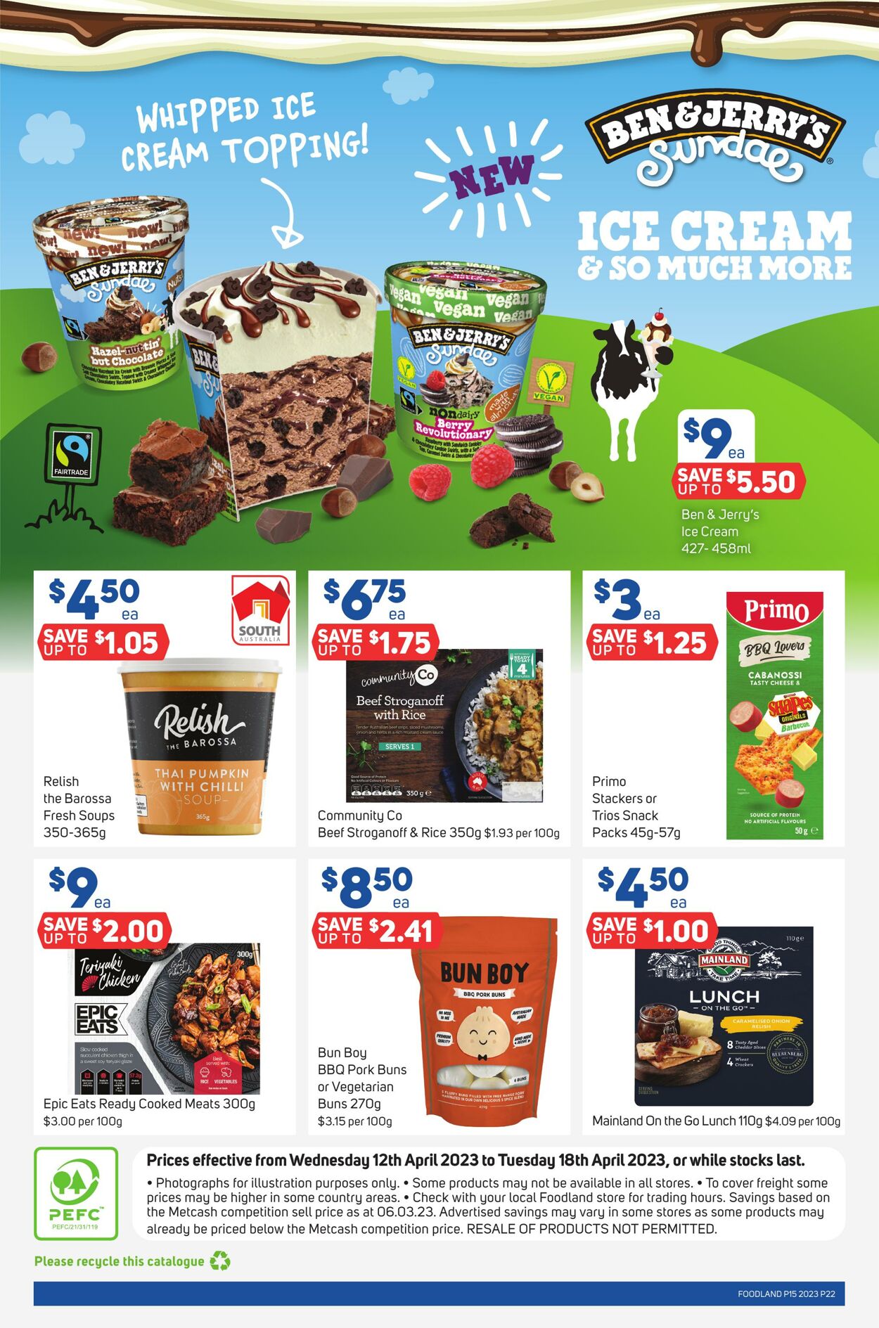 Catalogue Foodland 12.04.2023 - 18.04.2023