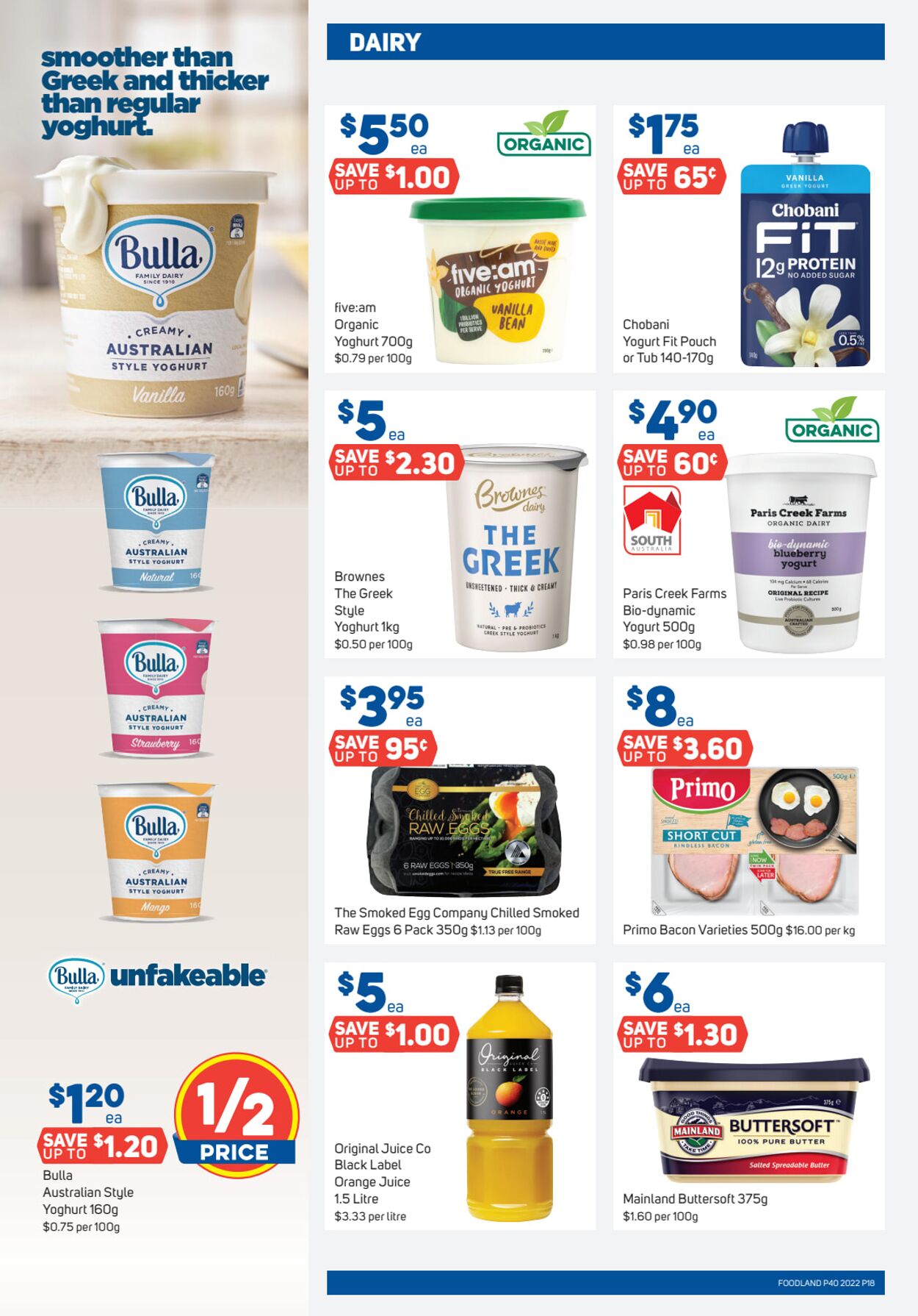 Catalogue Foodland 05.10.2022 - 11.10.2022