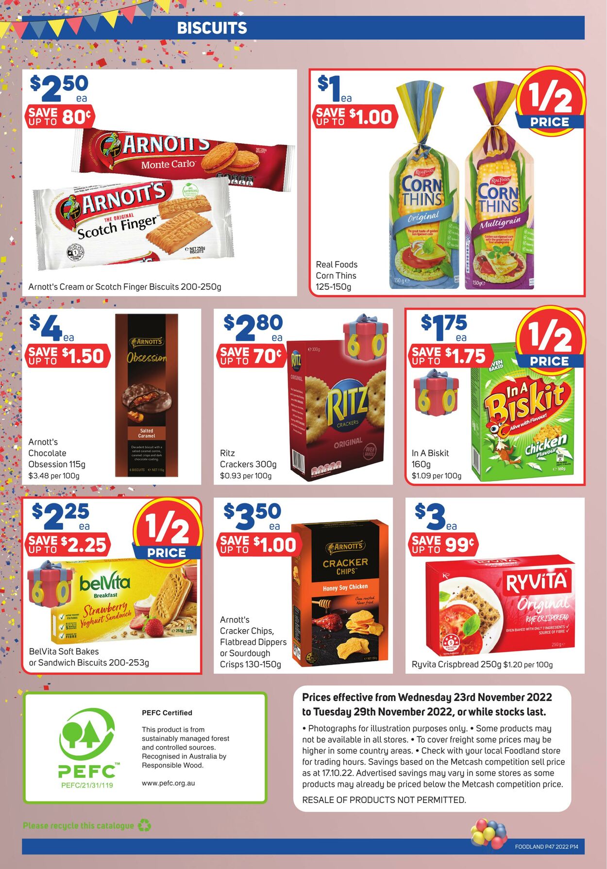 Catalogue Foodland 23.11.2022 - 29.11.2022