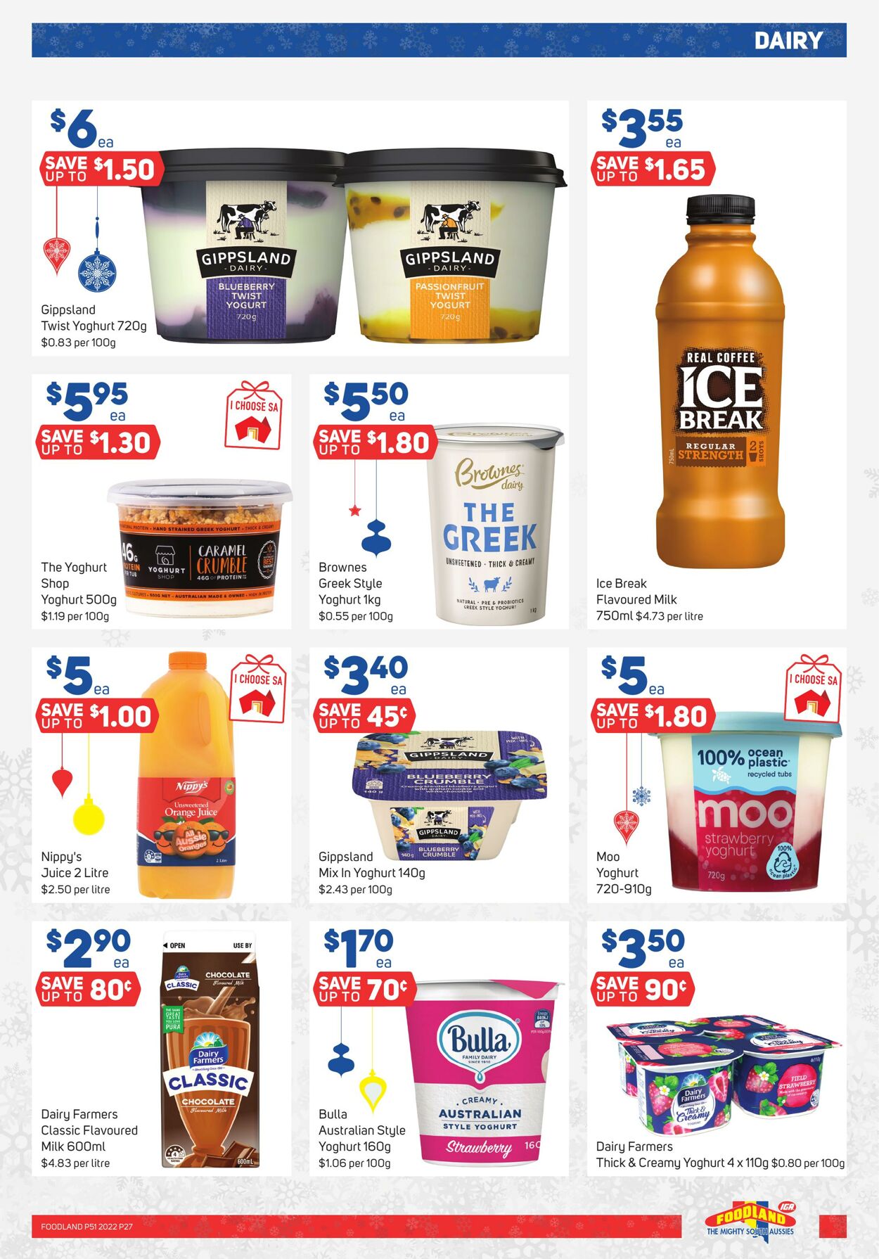 Catalogue Foodland 21.12.2022 - 27.12.2022