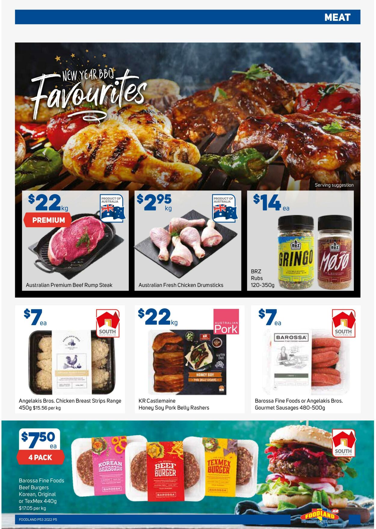 Catalogue Foodland 30.12.2021 - 04.01.2022
