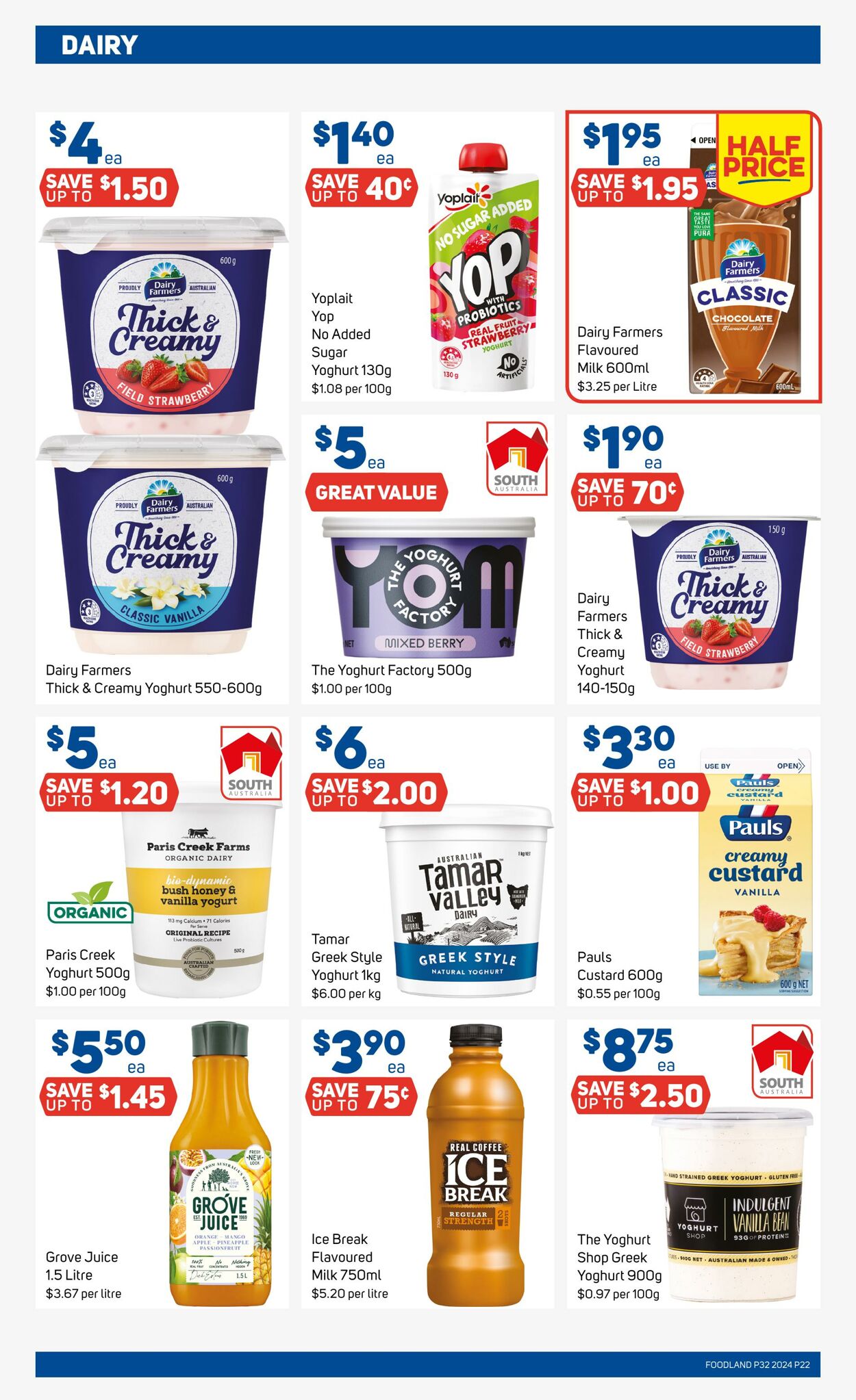 Catalogue Foodland 07.08.2024 - 13.08.2024