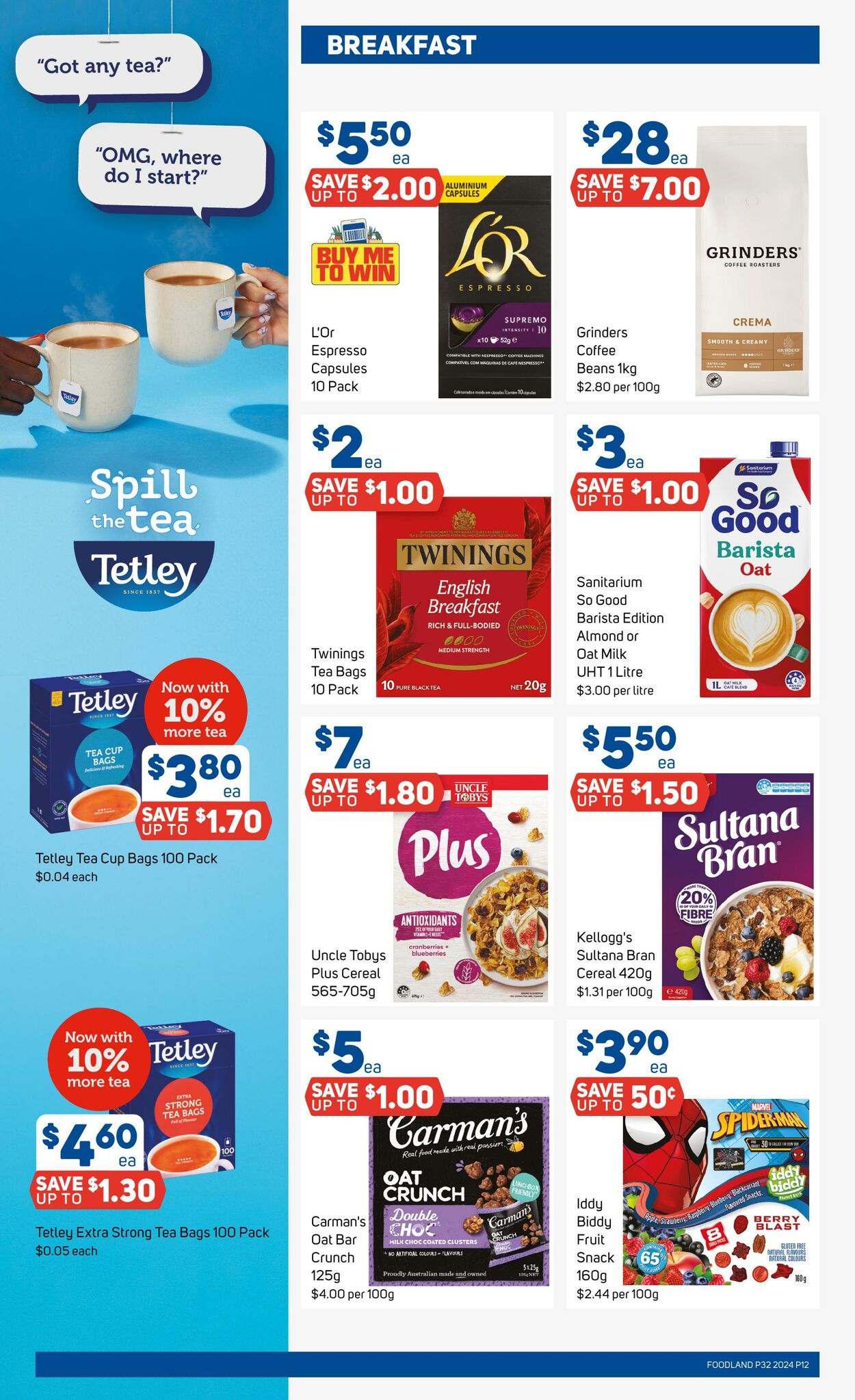 Catalogue Foodland 07.08.2024 - 13.08.2024