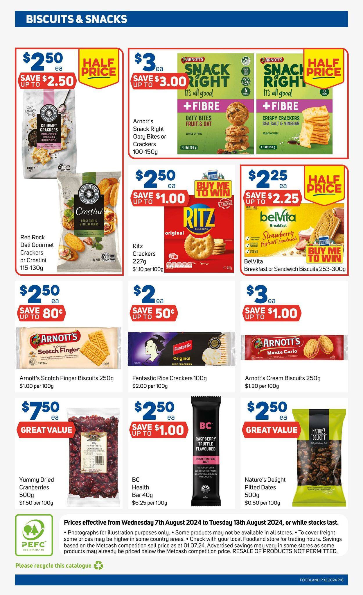 Catalogue Foodland 07.08.2024 - 13.08.2024