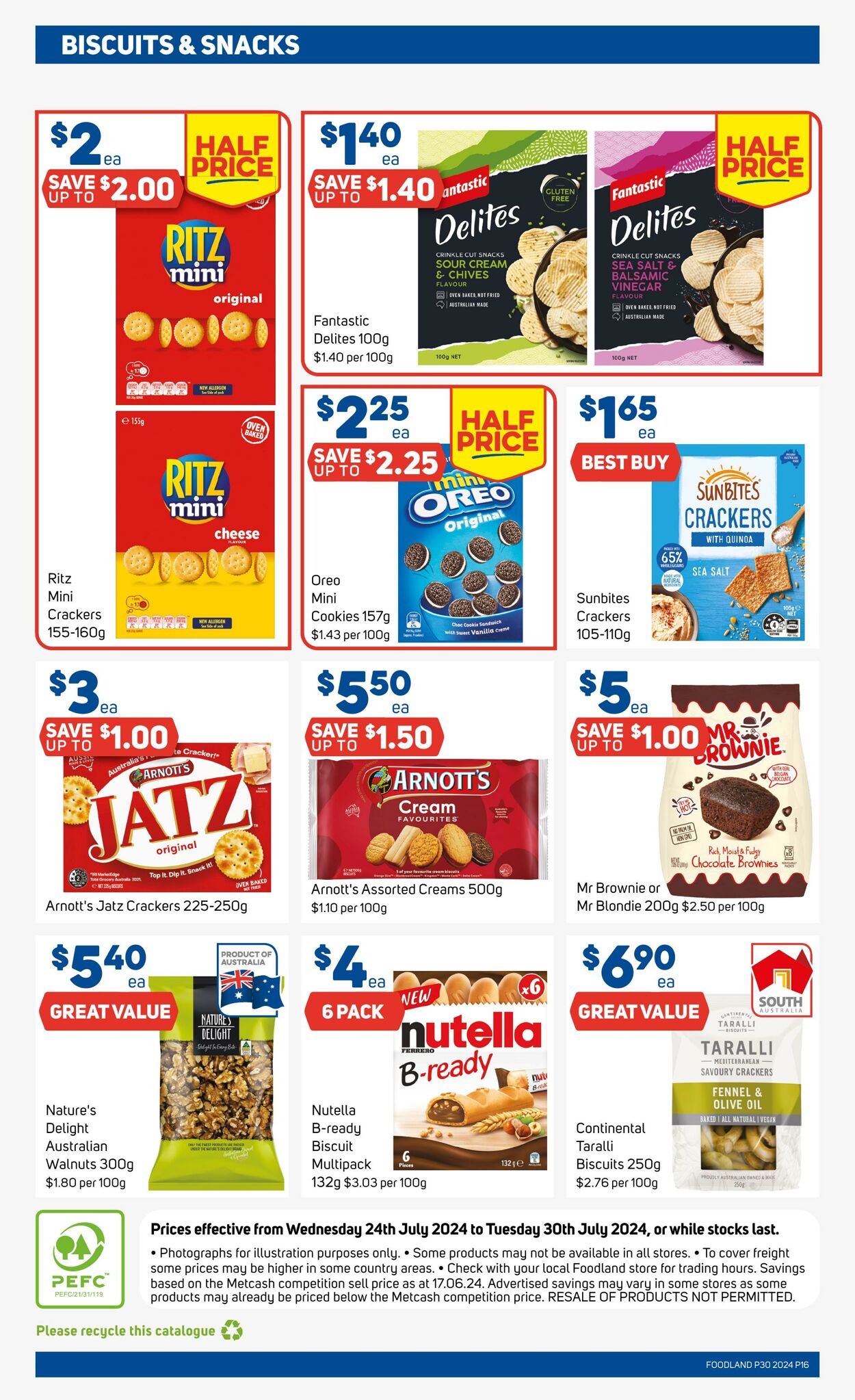 Catalogue Foodland 24.07.2024 - 30.07.2024