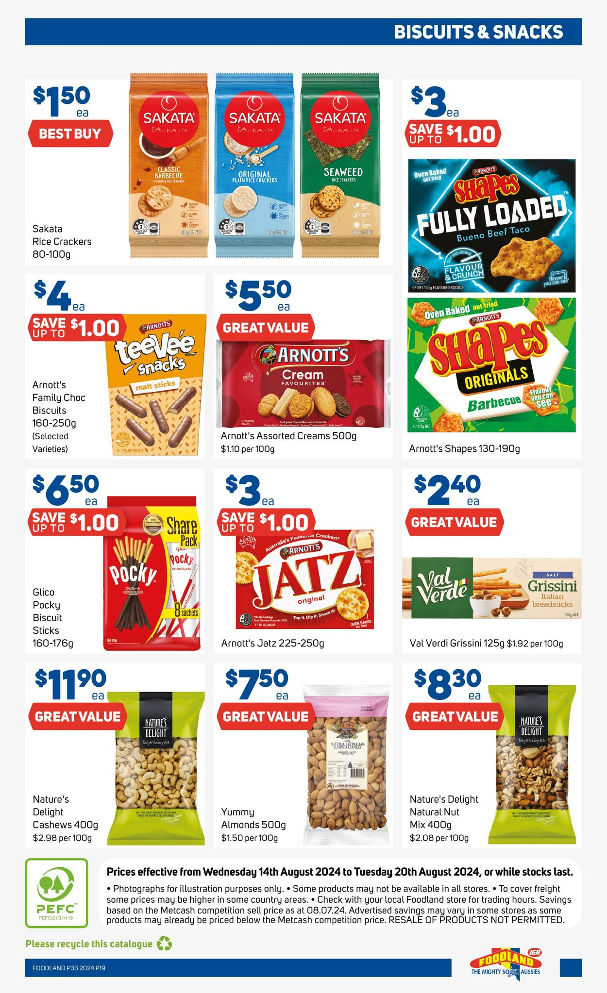 Catalogue Foodland 14.08.2024 - 20.08.2024