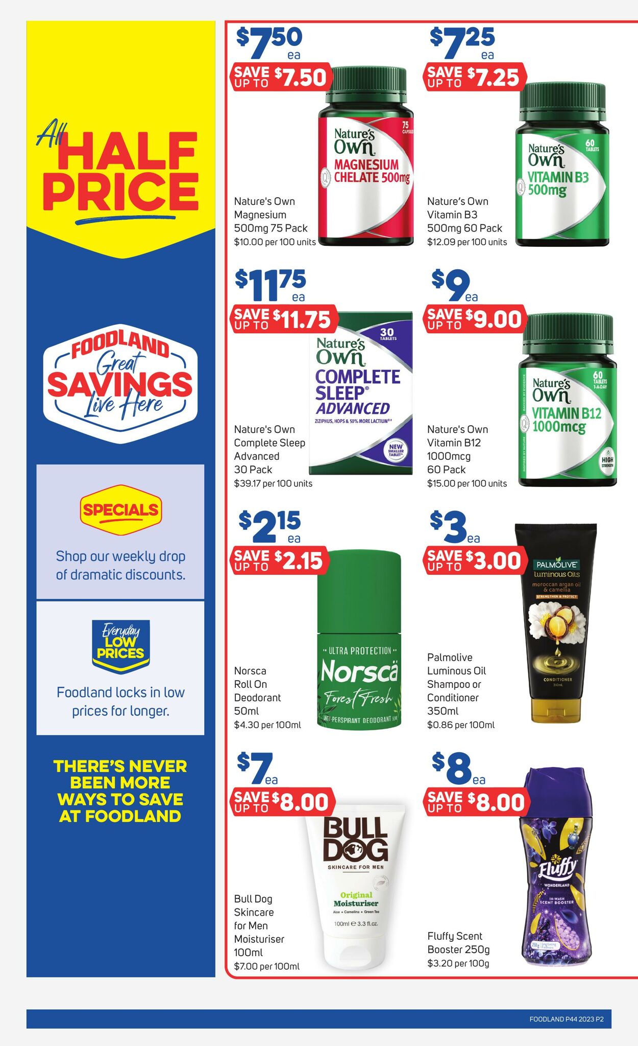 Catalogue Foodland 01.11.2023 - 07.11.2023