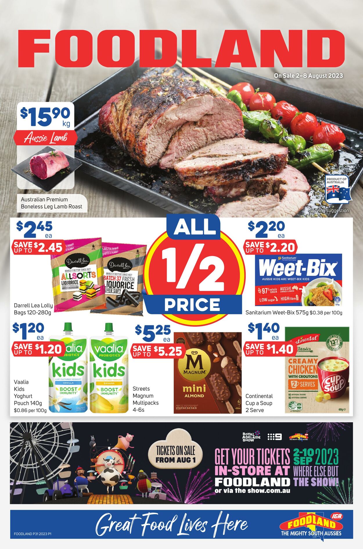 Catalogue Foodland 02.08.2023 - 08.08.2023