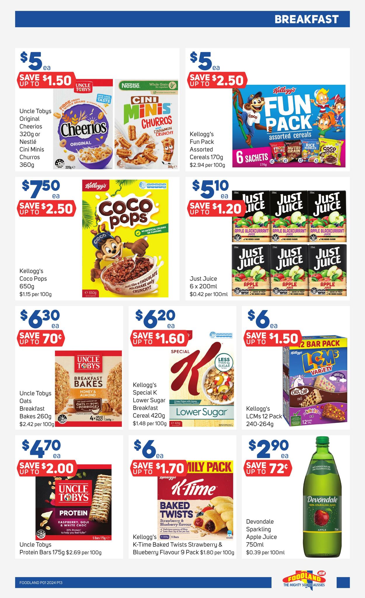 Catalogue Foodland 03.01.2024 - 09.01.2024