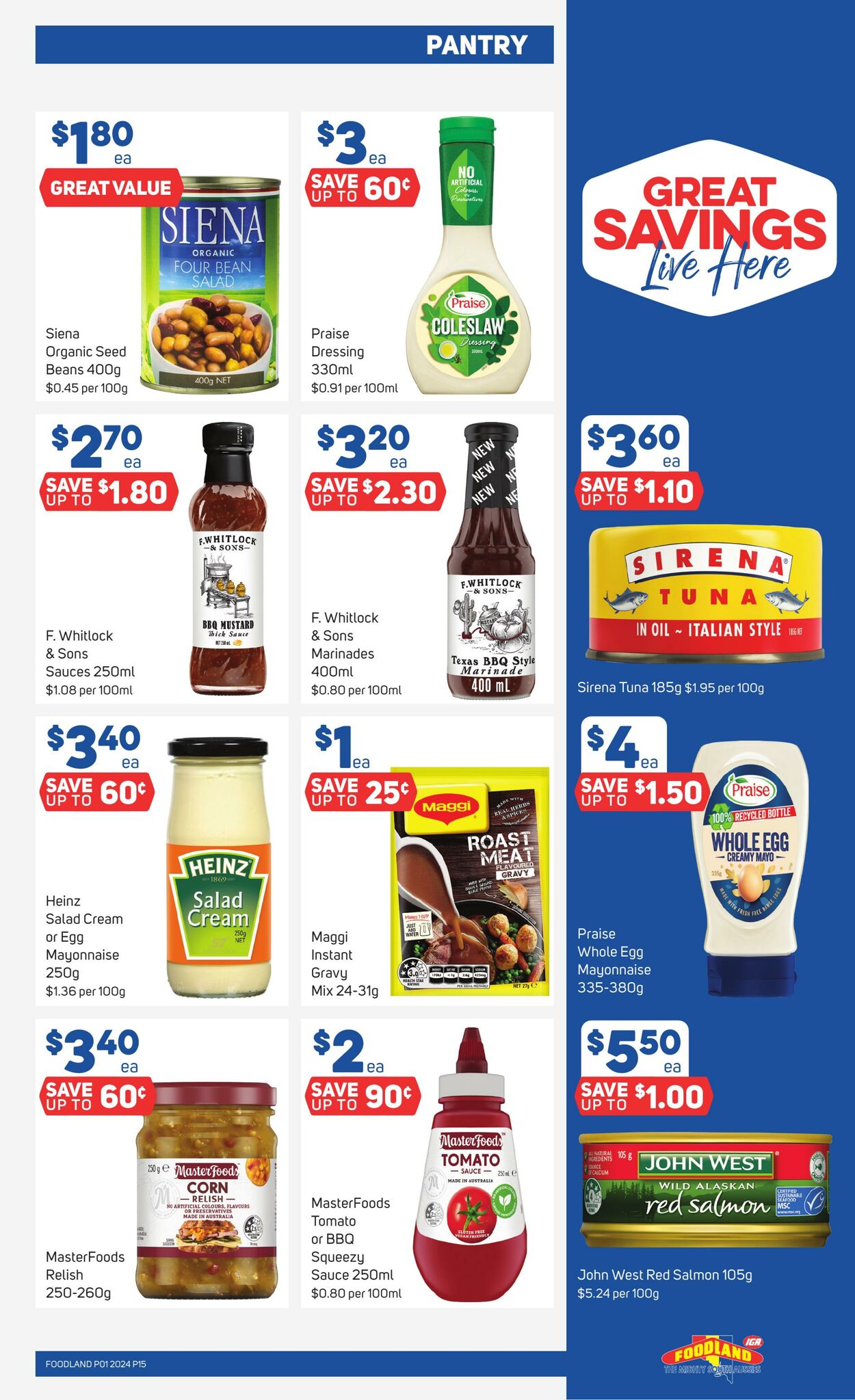 Catalogue Foodland 03.01.2024 - 09.01.2024