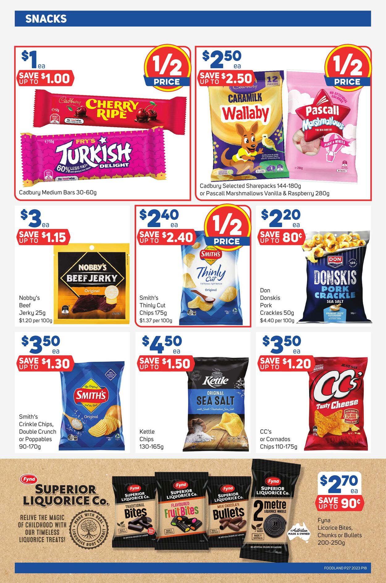 Catalogue Foodland 05.07.2023 - 11.07.2023