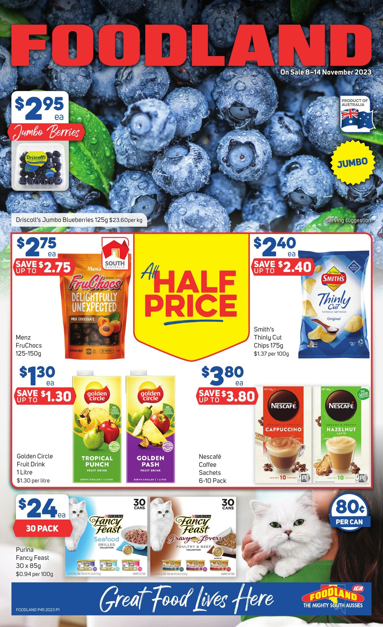 Catalogue Foodland 08.11.2023 - 14.11.2023