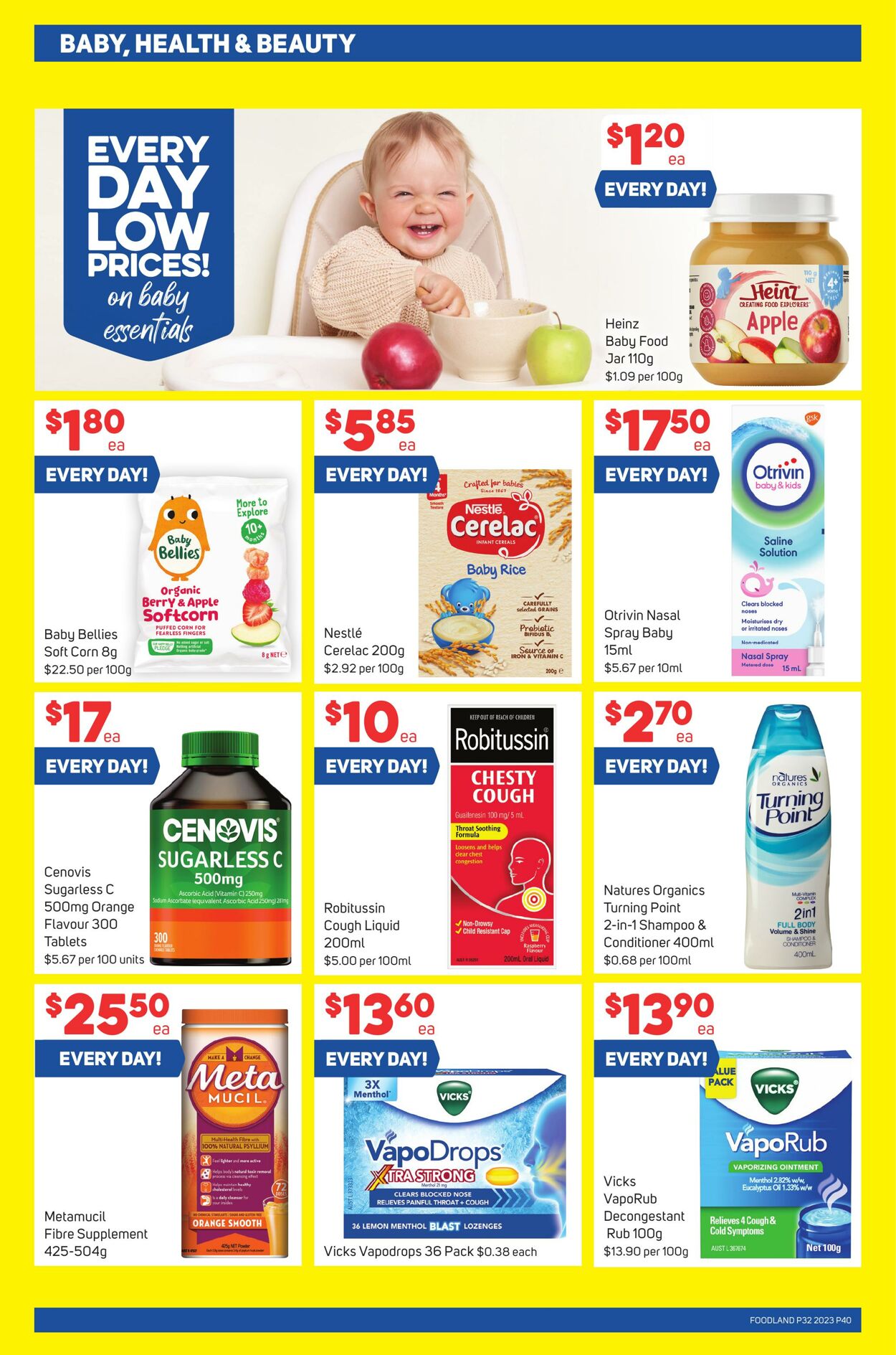 Catalogue Foodland 09.08.2023 - 15.08.2023