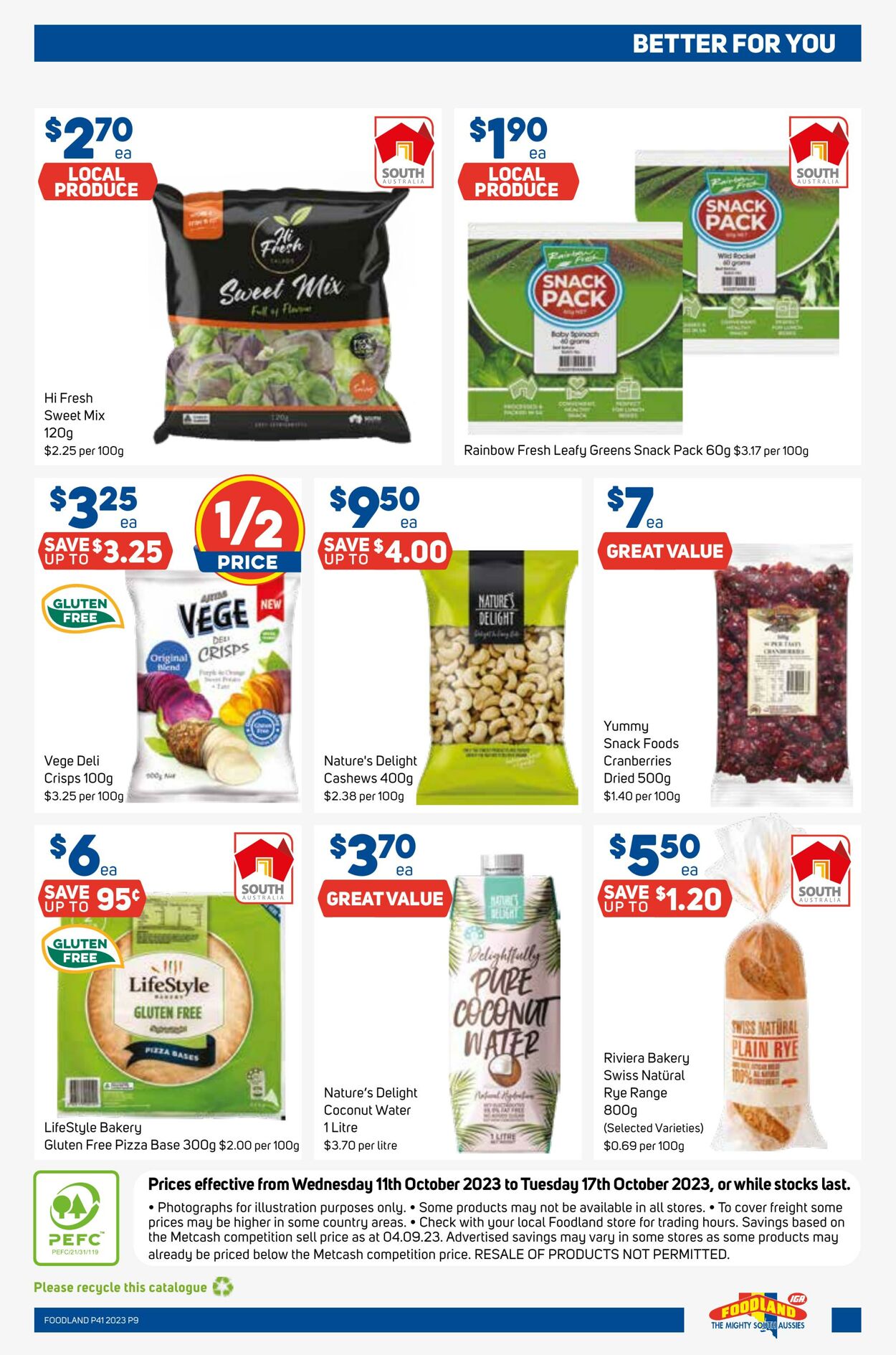 Catalogue Foodland 11.10.2023 - 17.10.2023