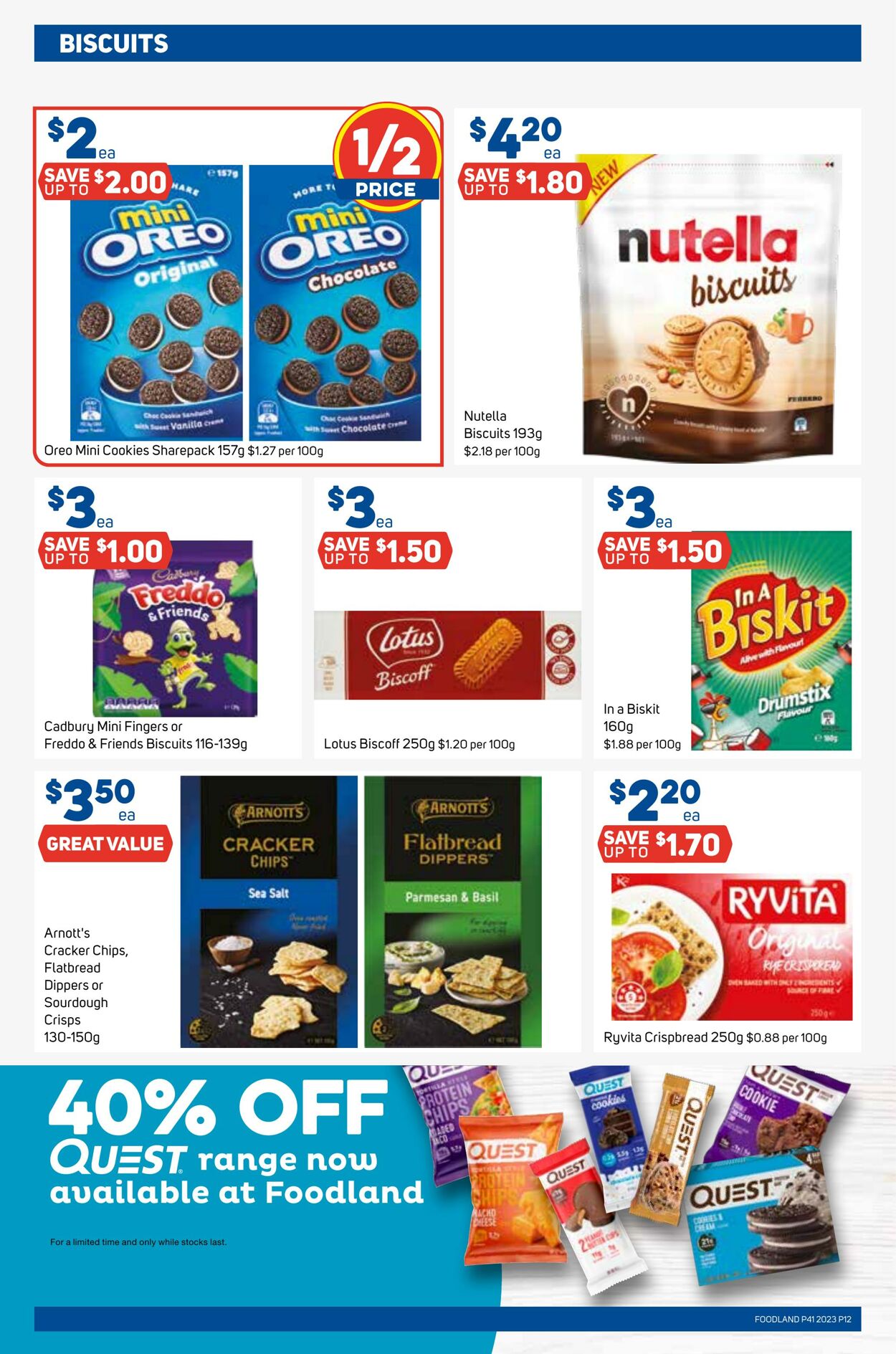 Catalogue Foodland 11.10.2023 - 17.10.2023