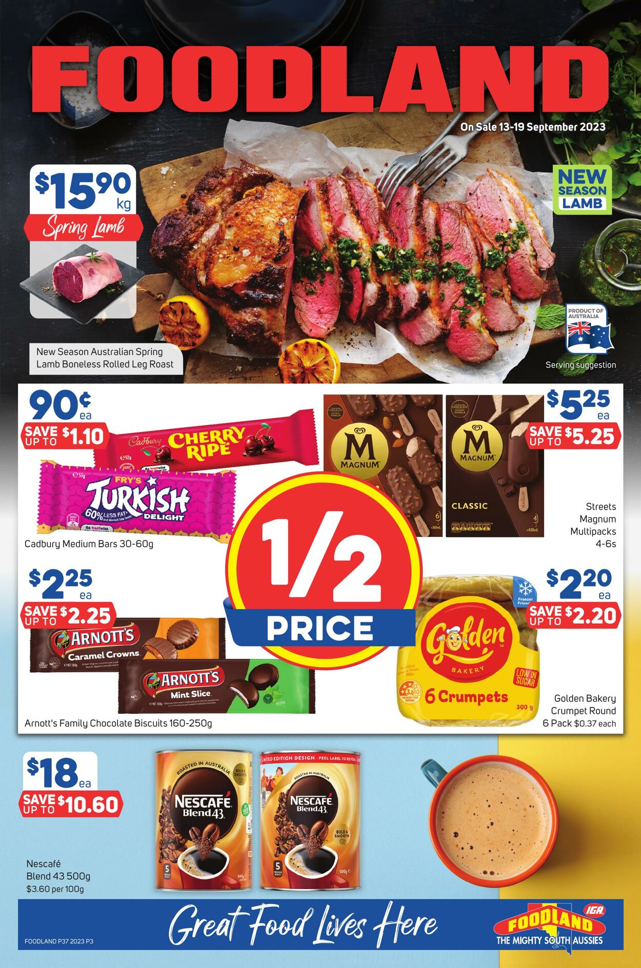 Catalogue Foodland 13.09.2023 - 19.09.2023