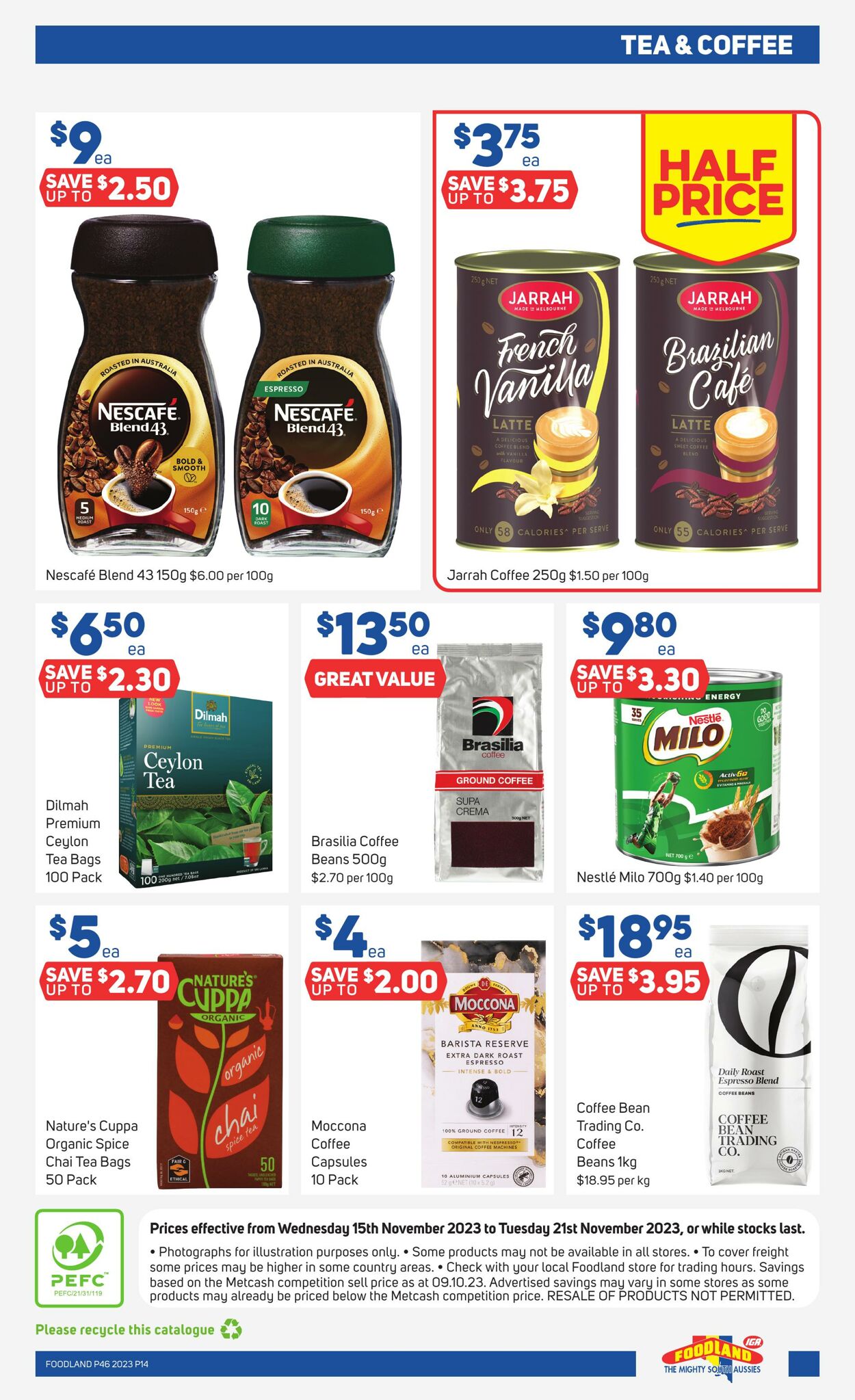 Catalogue Foodland 15.11.2023 - 21.11.2023