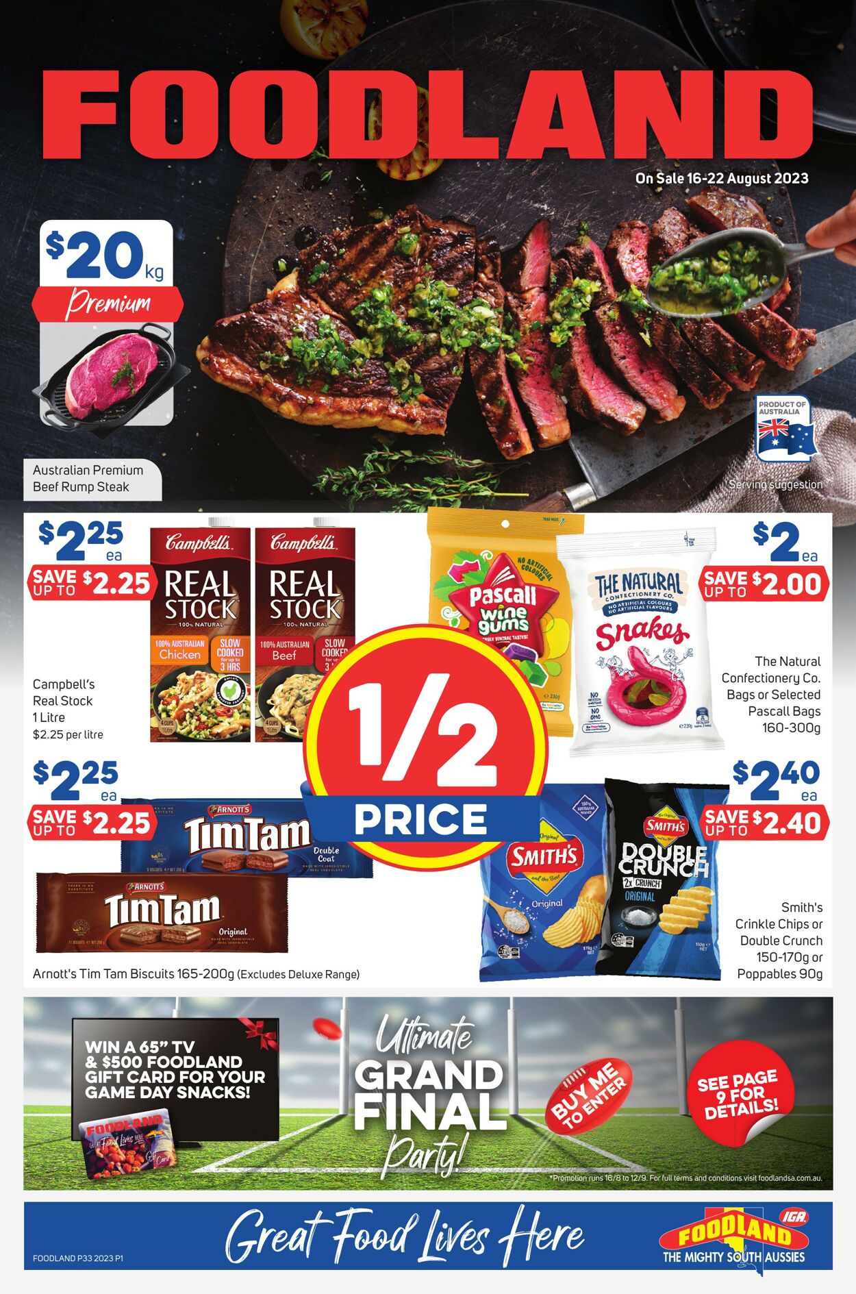 Catalogue Foodland 16.08.2023 - 22.08.2023