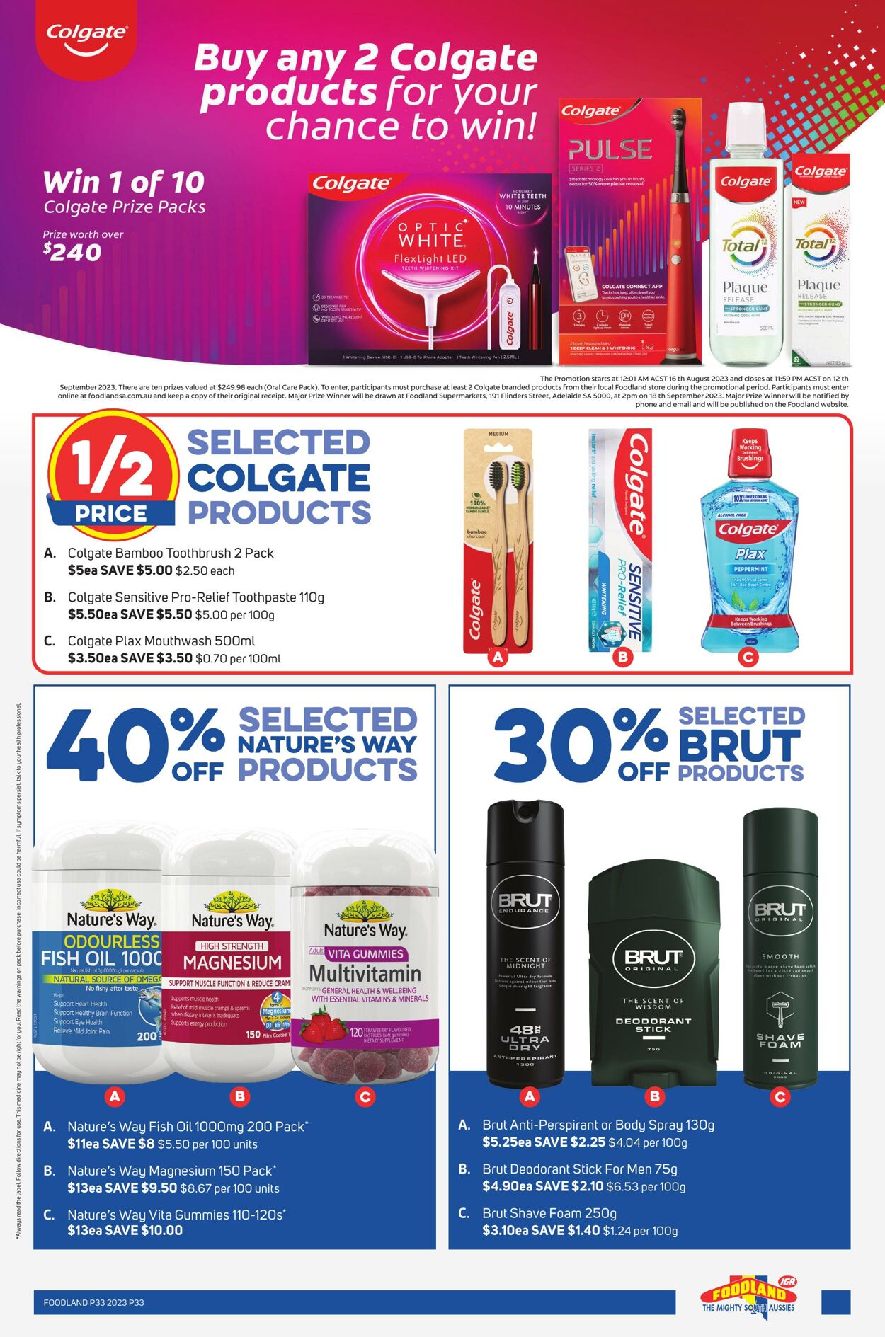 Catalogue Foodland 16.08.2023 - 22.08.2023